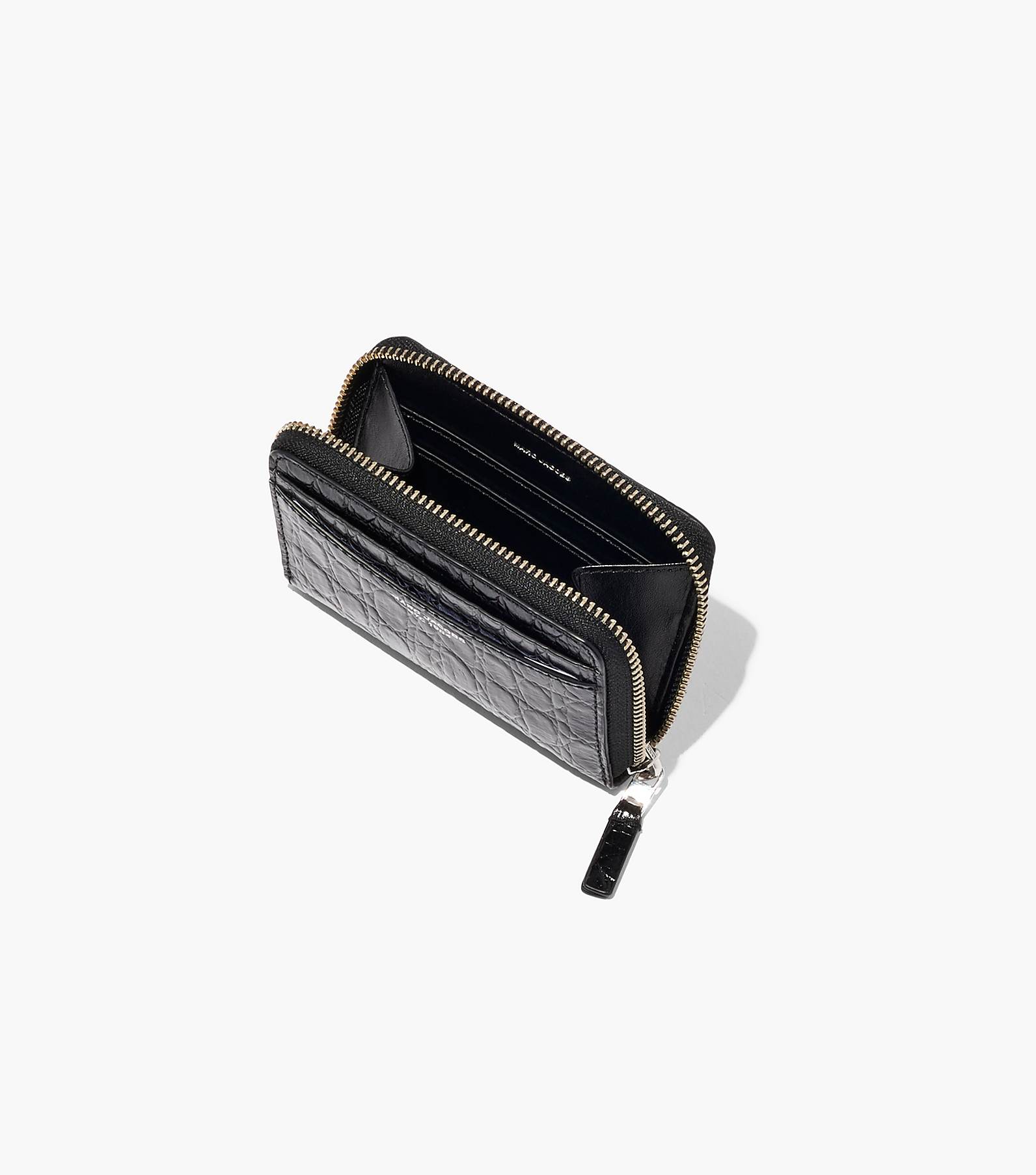 The Slim 84 Croc-Embossed Zip Around Wallet | Marc Jacobs