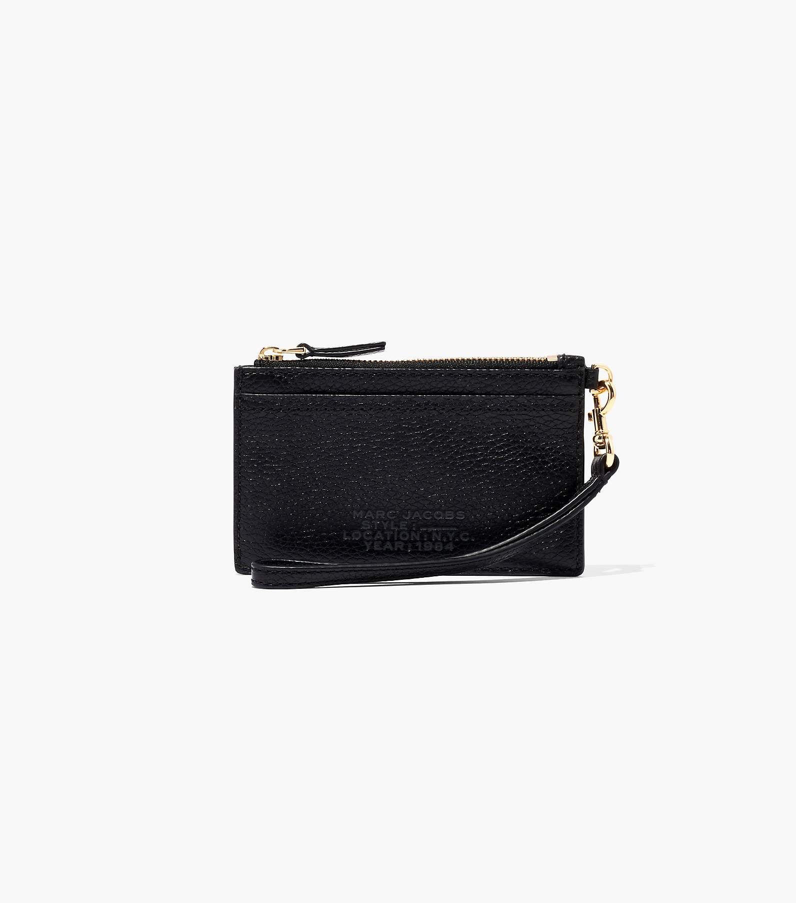 Marc Jacobs Snapshot DTM Top-Zip Multi Black Wallet