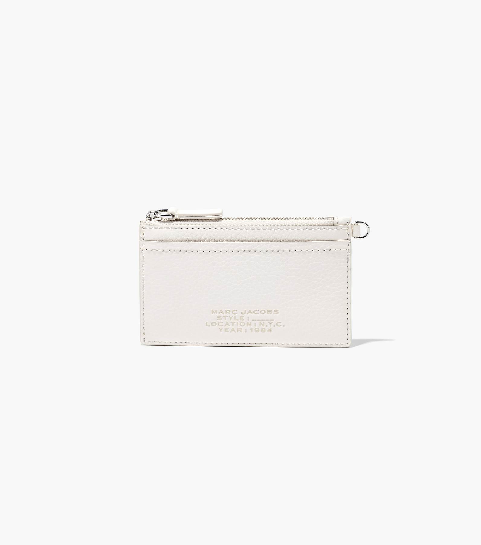 The Leather Top Zip Wristlet | Marc Jacobs | Official Site