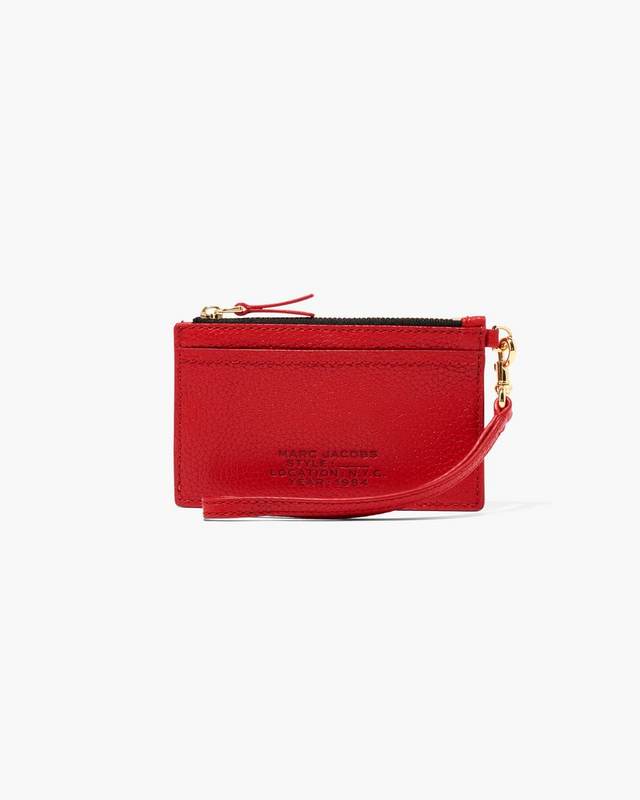 Marc Jacobs The Small Bifold Wallet Handbags True Red : One Size