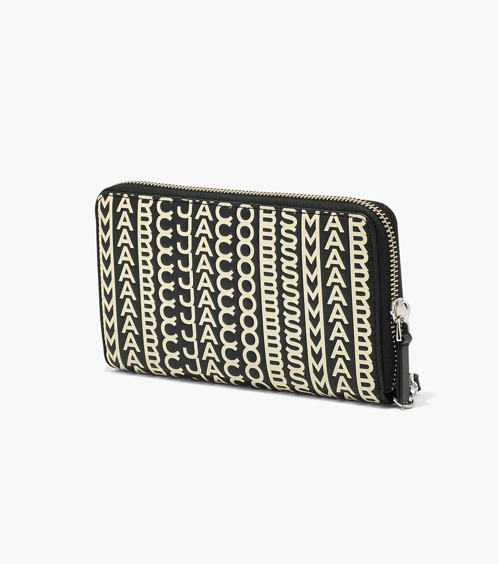The Monogram Leather Continental Wristlet Wallet