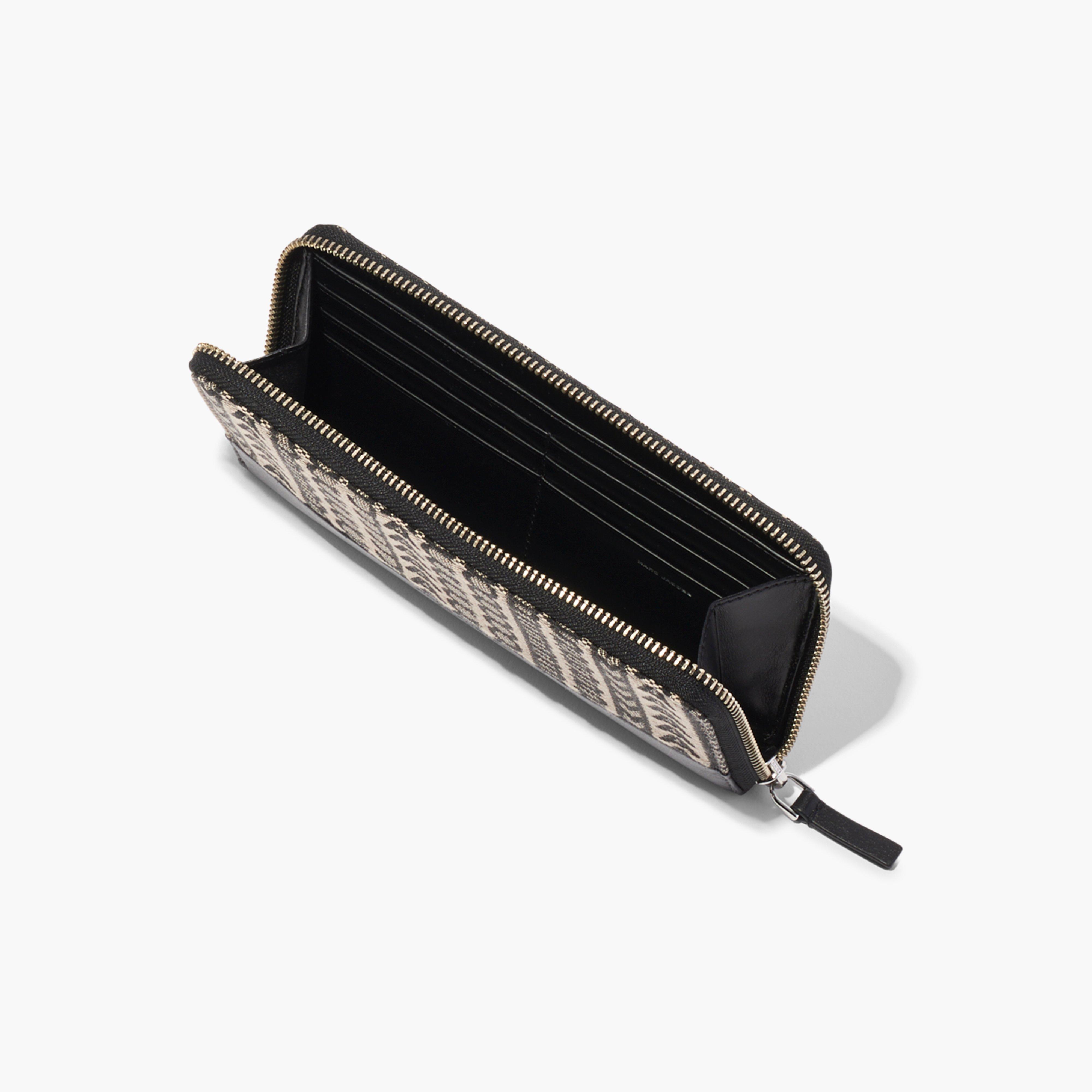 The Monogram Jacquard Continental Wristlet Wallet | Marc Jacobs  