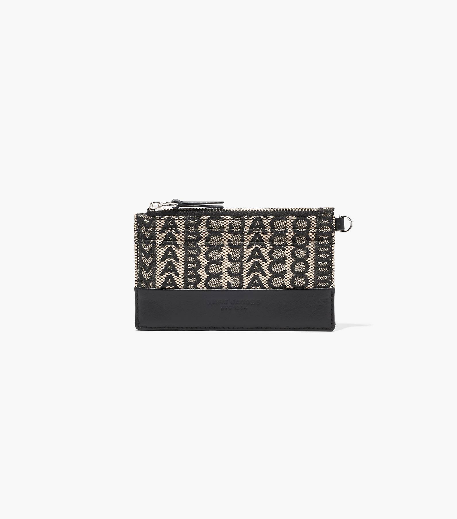 The Monogram Top Zip Wristlet | Marc Jacobs | Official Site
