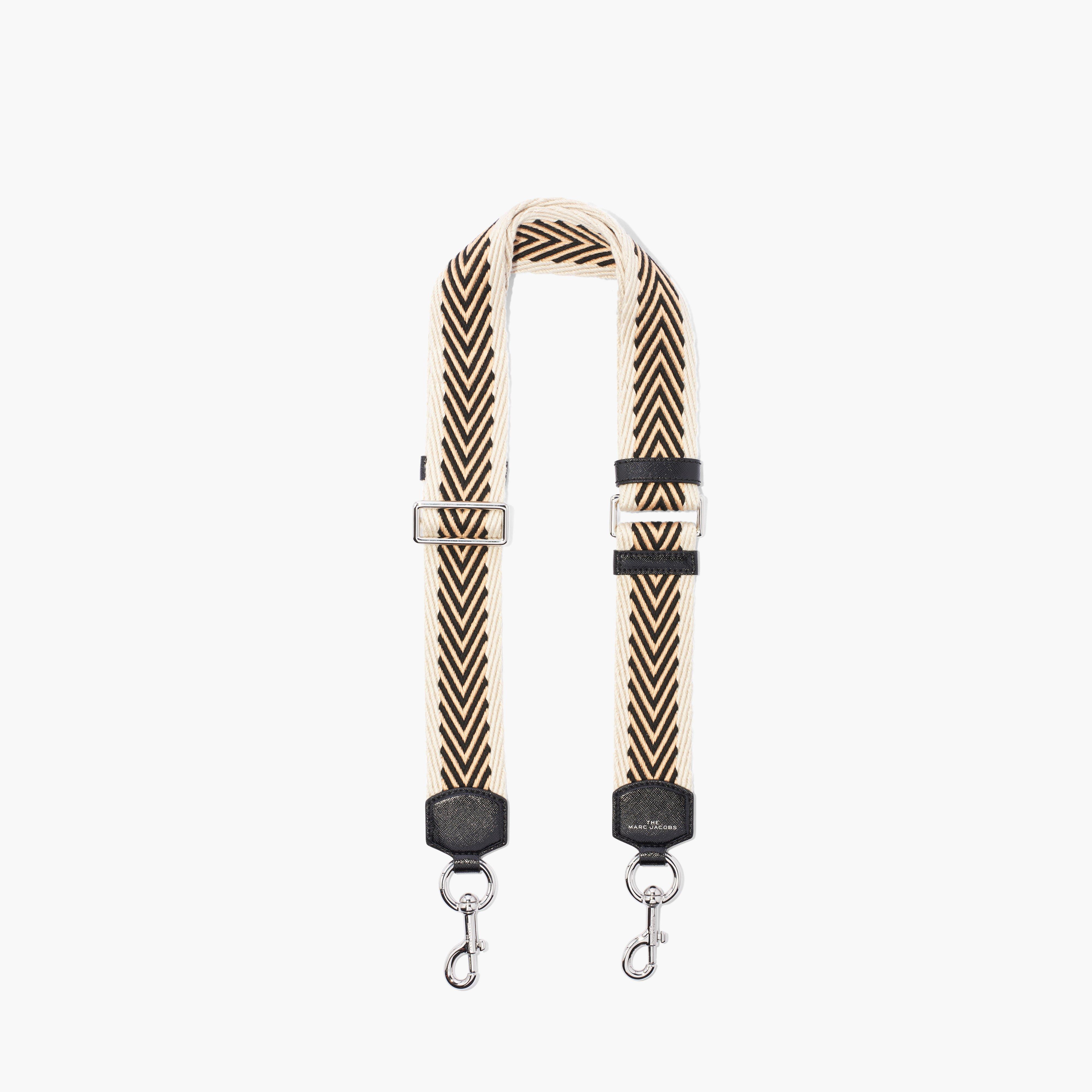 Marc by Marc jacobs The Arrow Webbing Strap,BLACK MULTI/NICKEL