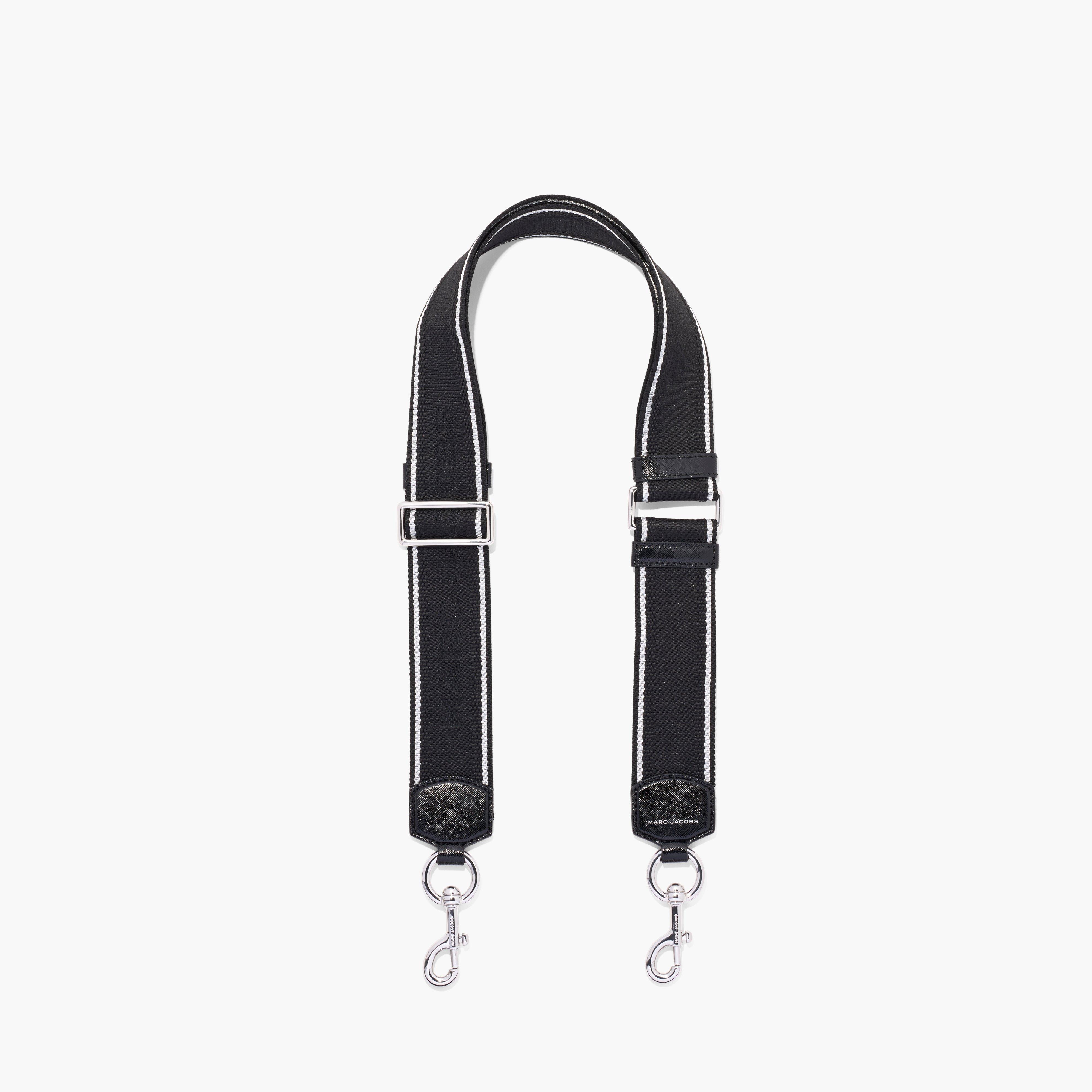 Marc by Marc jacobs The Logo DTM Webbing Strap,BLACK