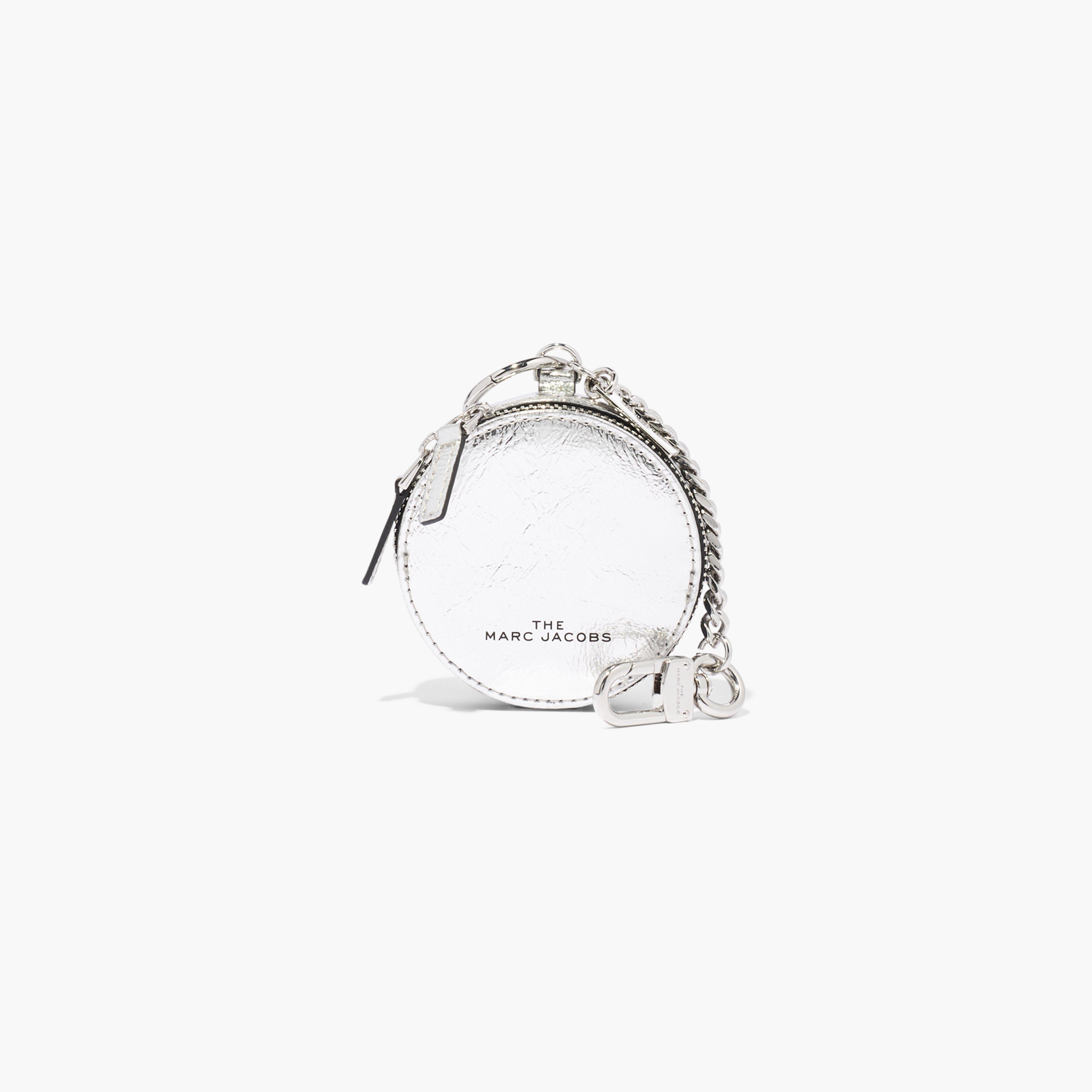 Marc by Marc jacobs The Sweet Spot Metallic Charm Pouch,Silver