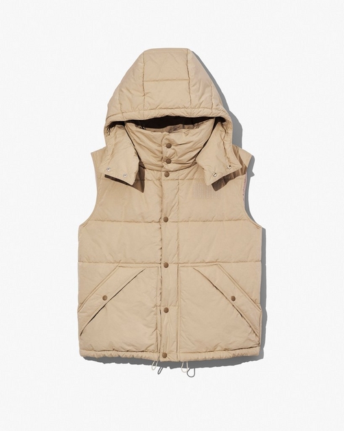 アウターその他 HUECLOSET Padding Puffer VEST SE466 TOM FORD Mens Grey Puffer Vest Zip-Up Quilted Jacket Coat