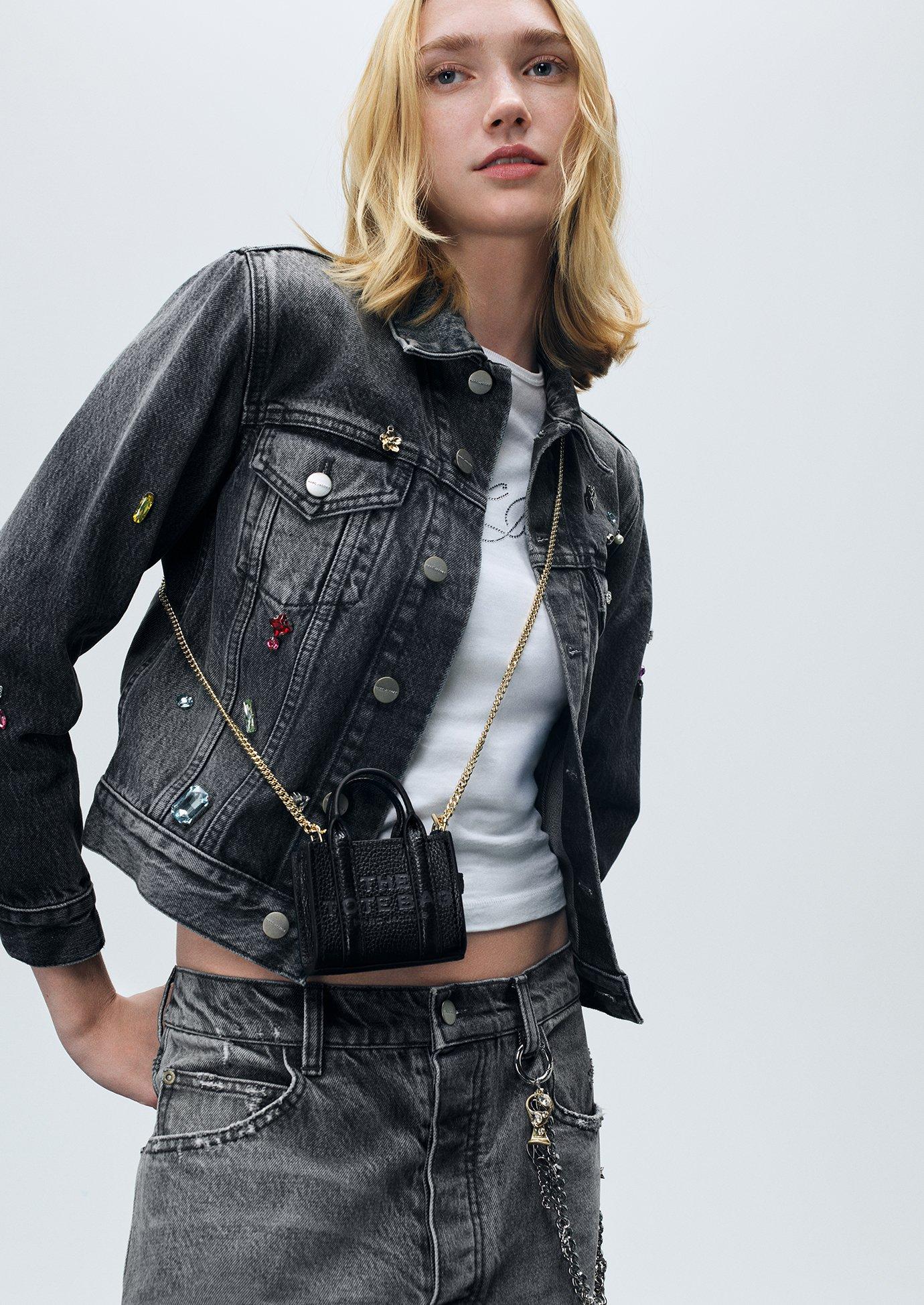 31万 マークジェイコブス レザー ジャケット XS ブルゾン パッド