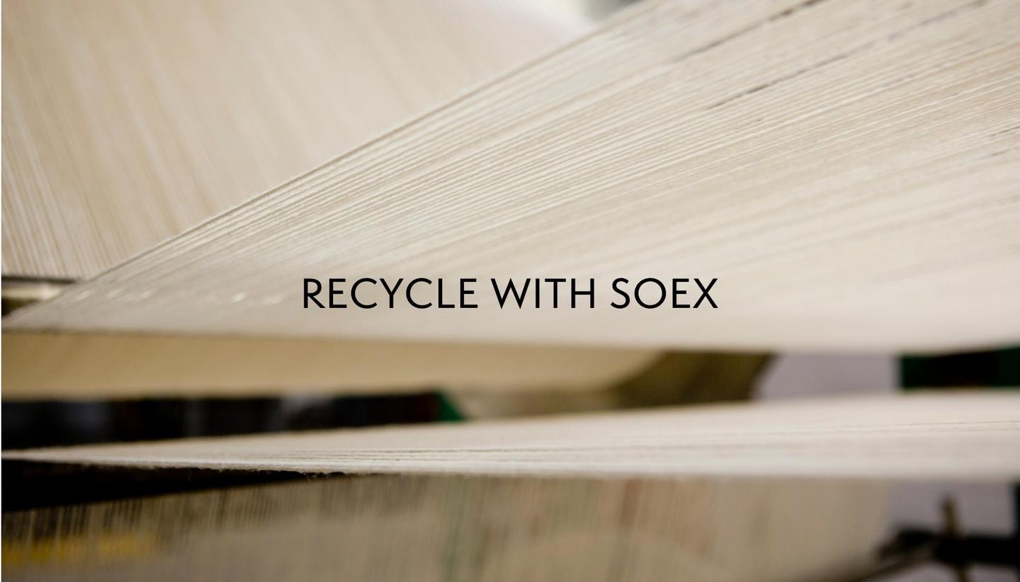 RECYCLE WITH SOEX