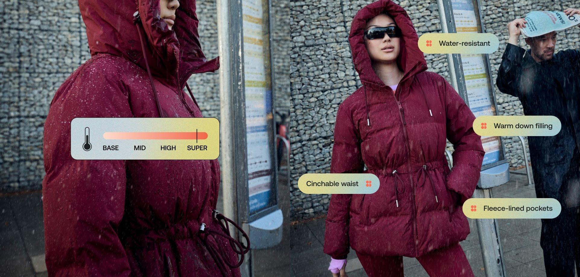 Shop Nimbus Cinched Puffer
