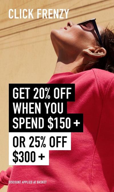 20% off Everything and 25% off when you spend £200