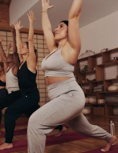 Yoga class at Sweaty Betty, Fulham Road - West London Living