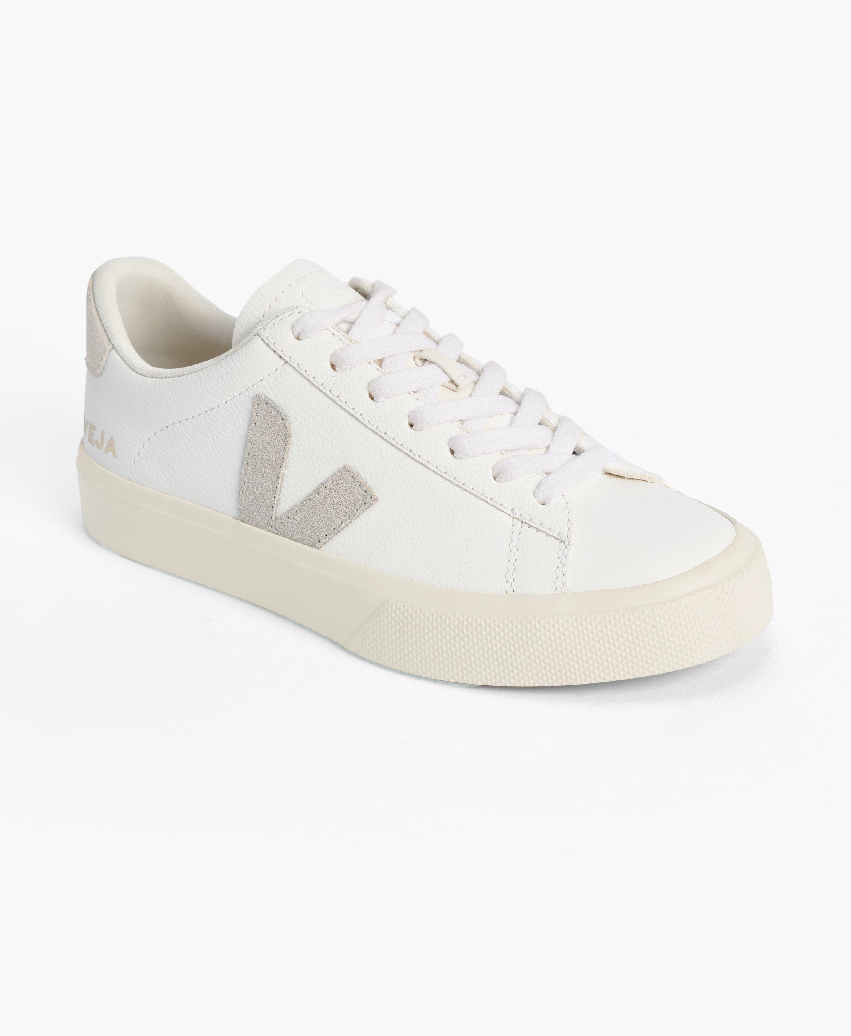 Veja Campo Chromefree Suede Sneakers- ecrua | Women's Sneakers +Boots www.sweatybetty.com