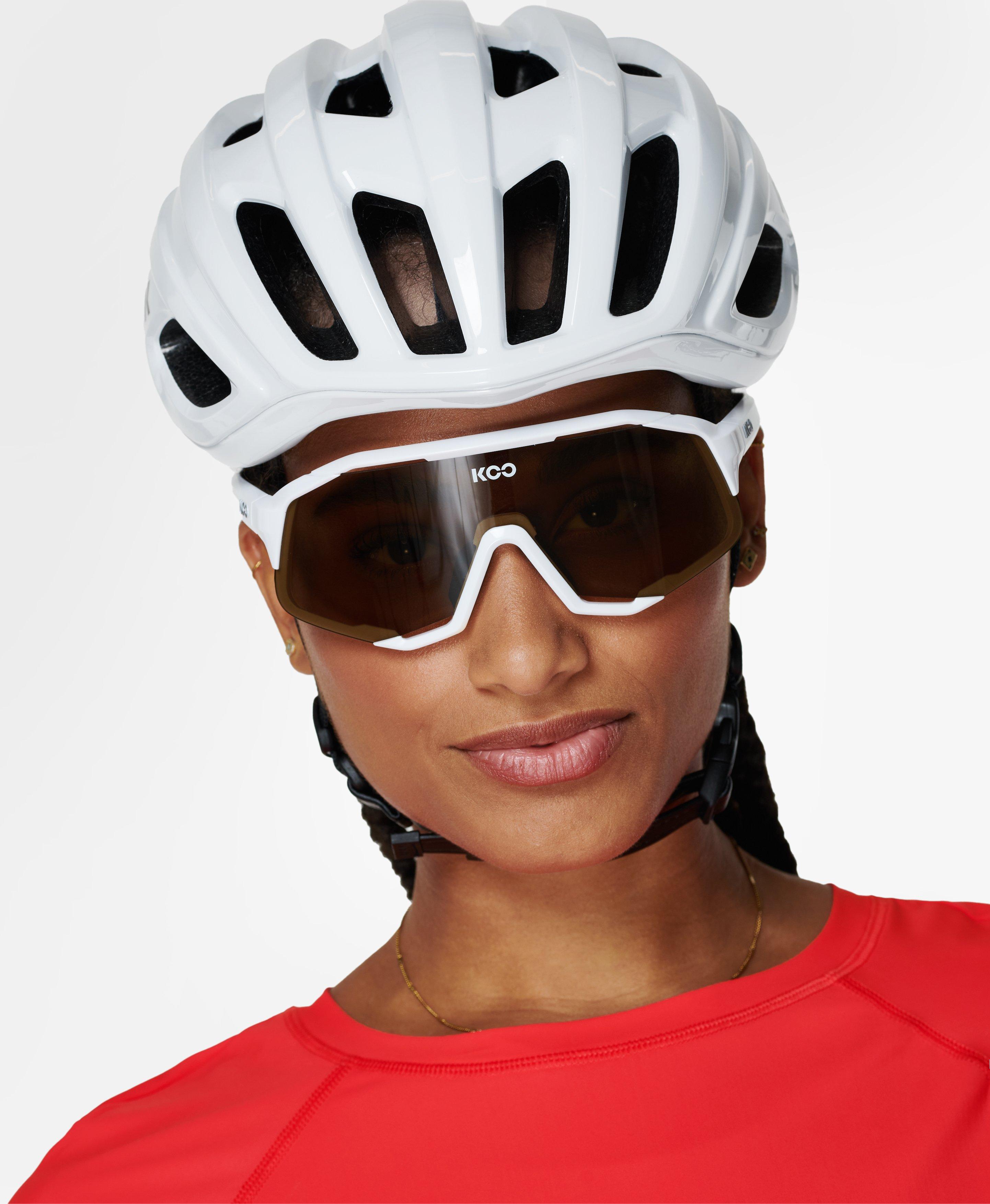 KOO Demos Sunglasses- white | Women's Fitness Equipment | www