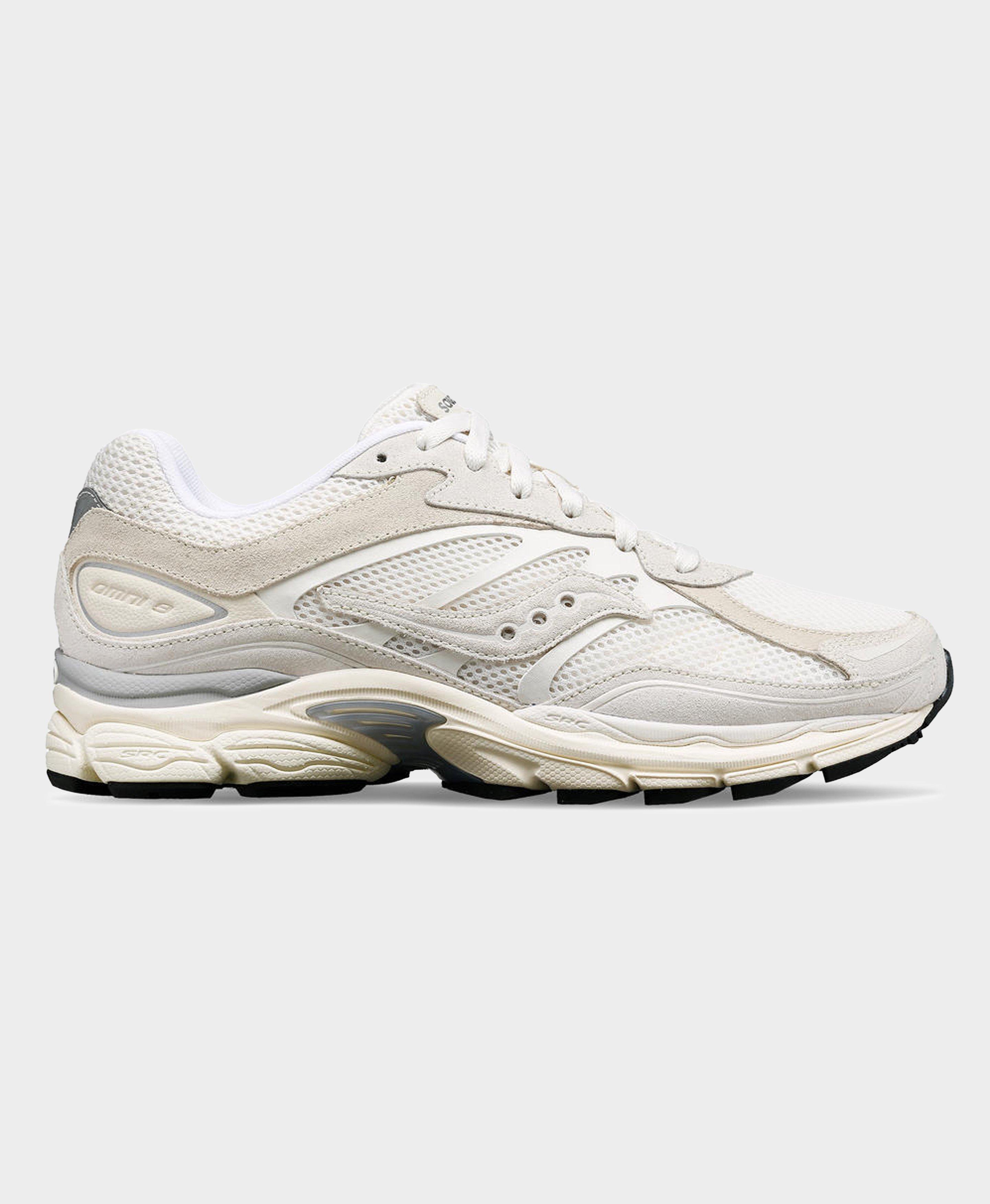 Saucony Progrid Omni 9 - White | Women's Trainers + Boots