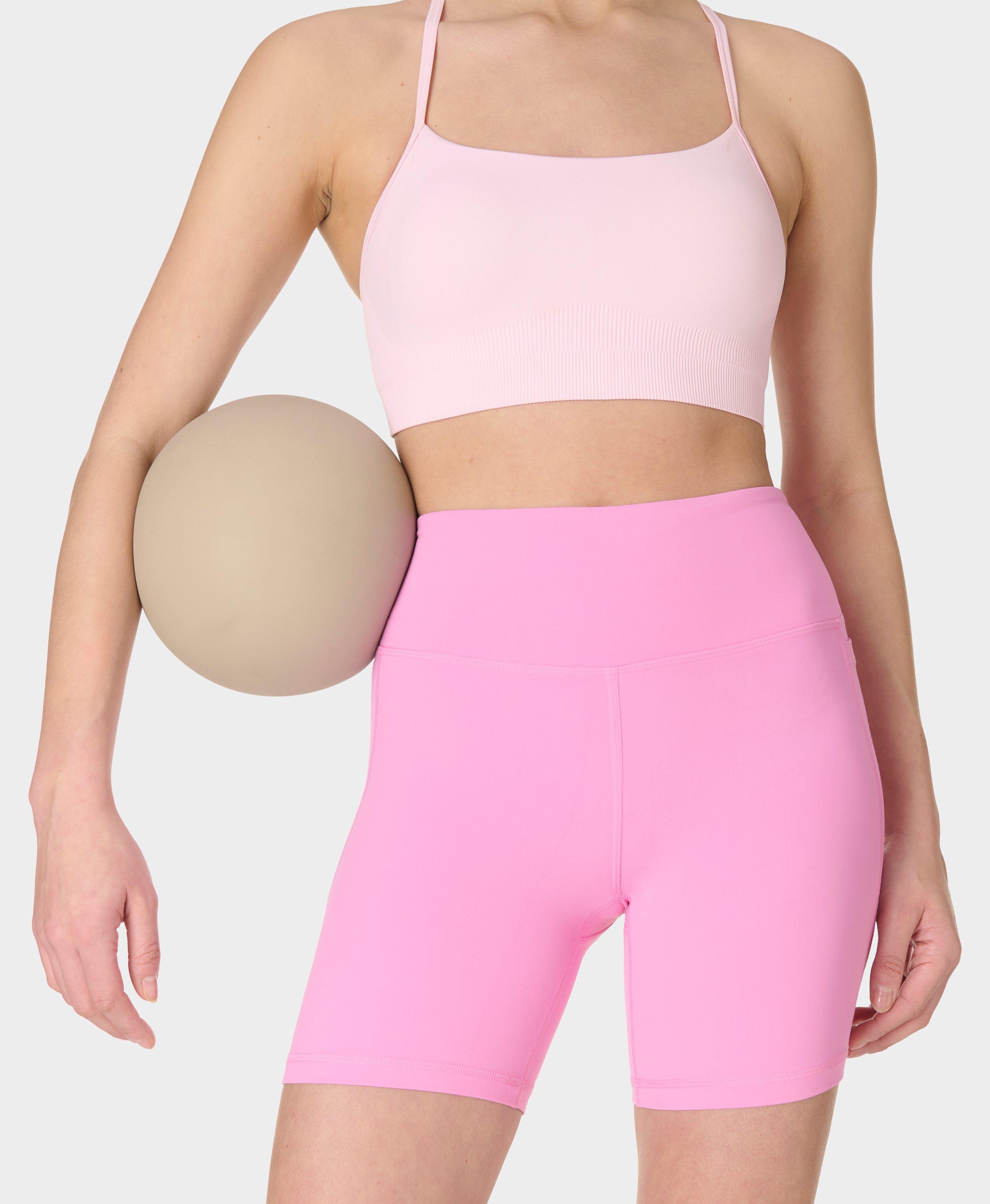 Sweaty Betty Ultimate Studio 6" Yoga Shorts, Pink, Women's S