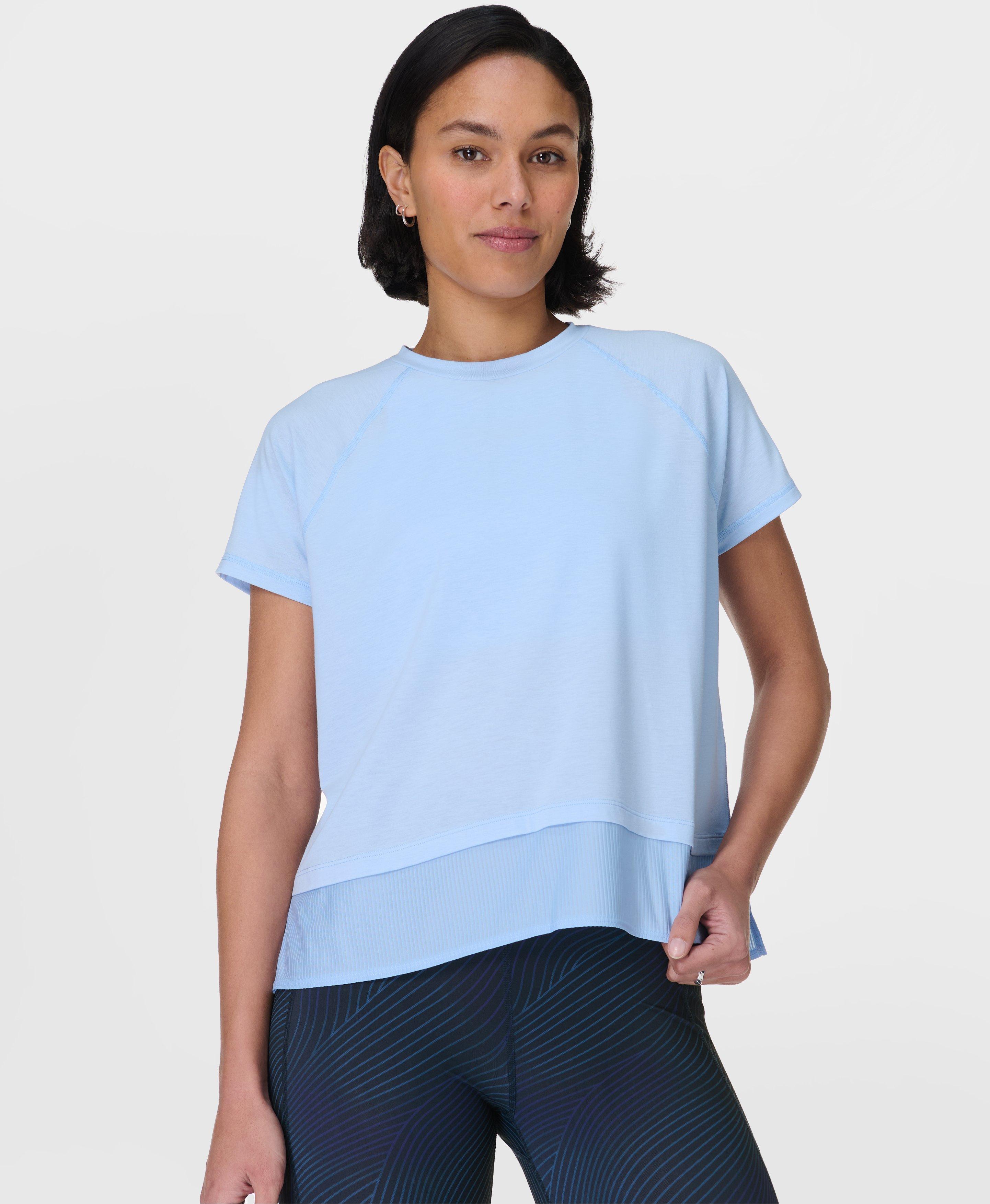 Sweaty Betty Breathe Easy Flexi-Train T-Shirt, Blue, Women's S