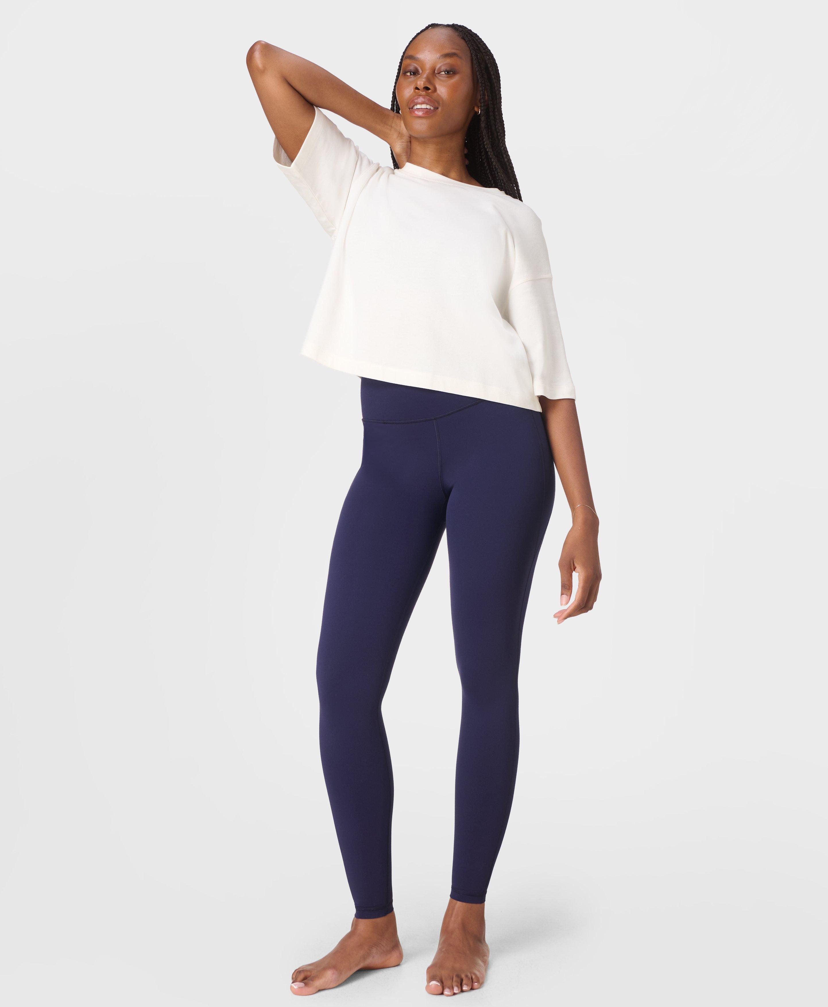 Sweaty Betty Ultimate Studio Yoga Leggings, Blue, Women's L
