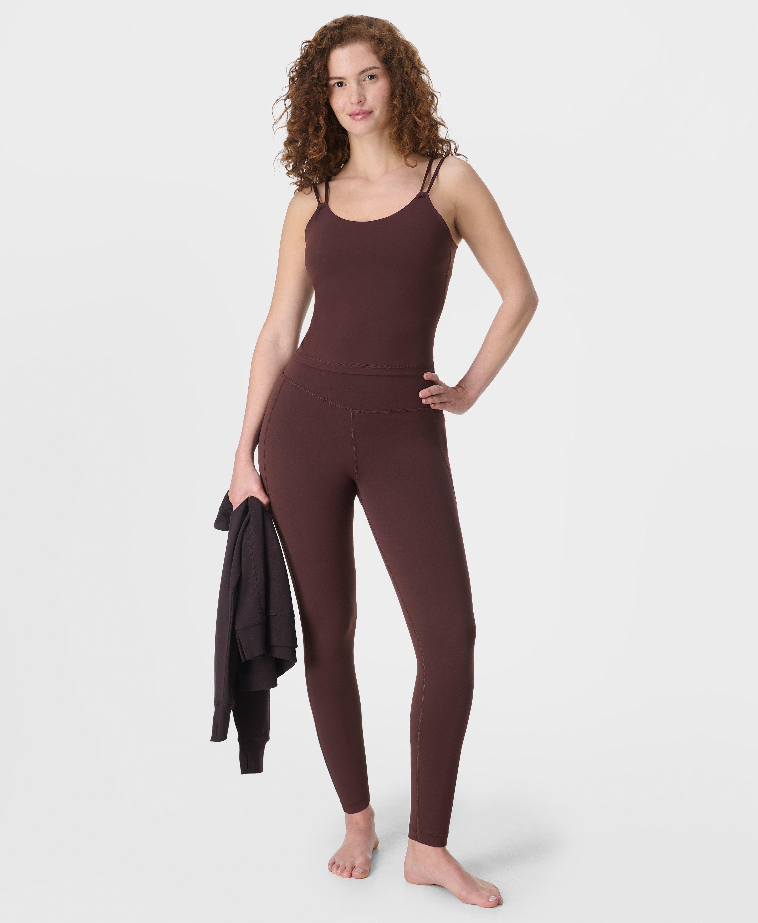 Sweaty Betty Ultimate Studio Leggings, Brown, Women's S