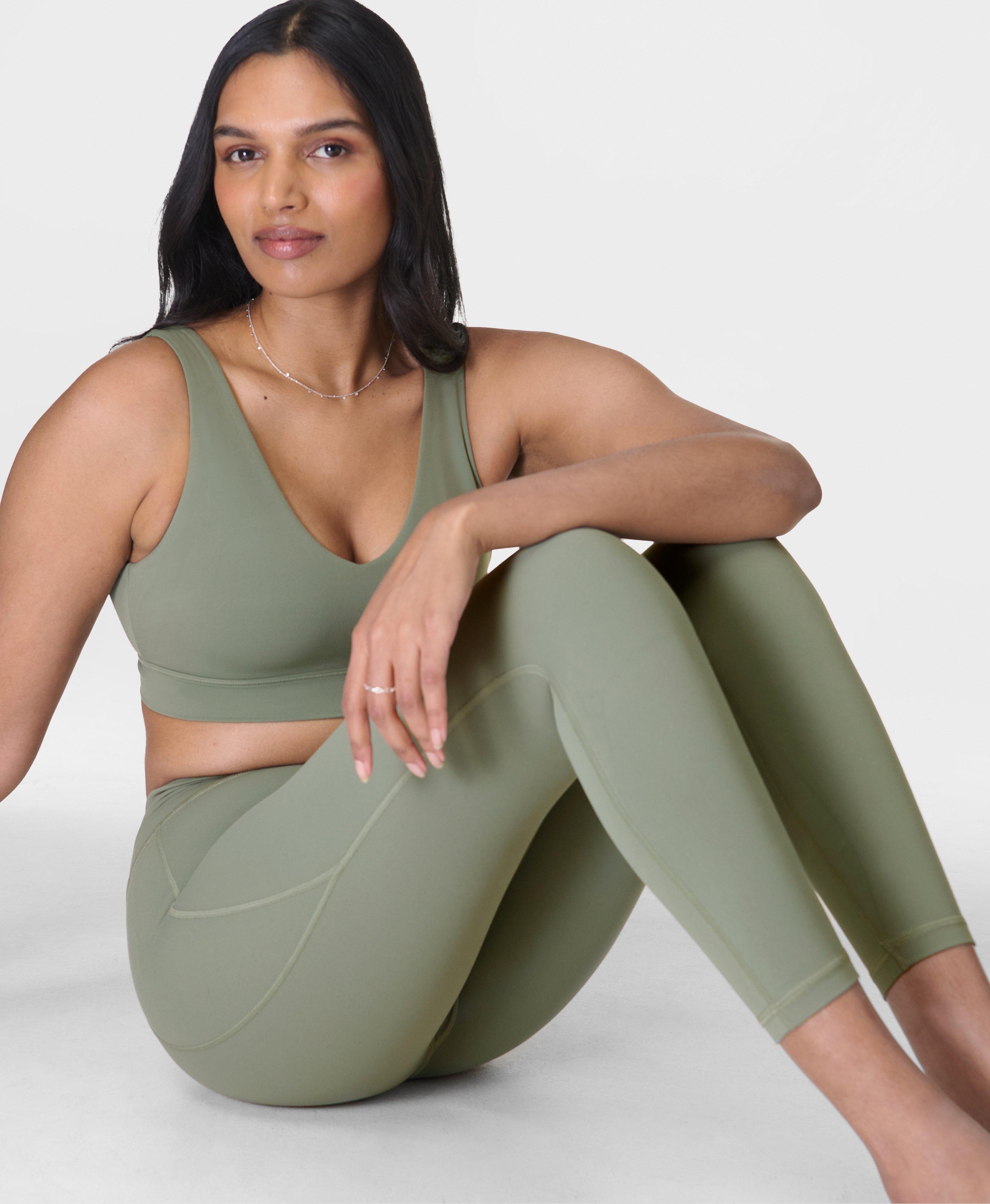 Sweaty Betty Ultimate Studio 7/8 Leggings, Green, Women's XS