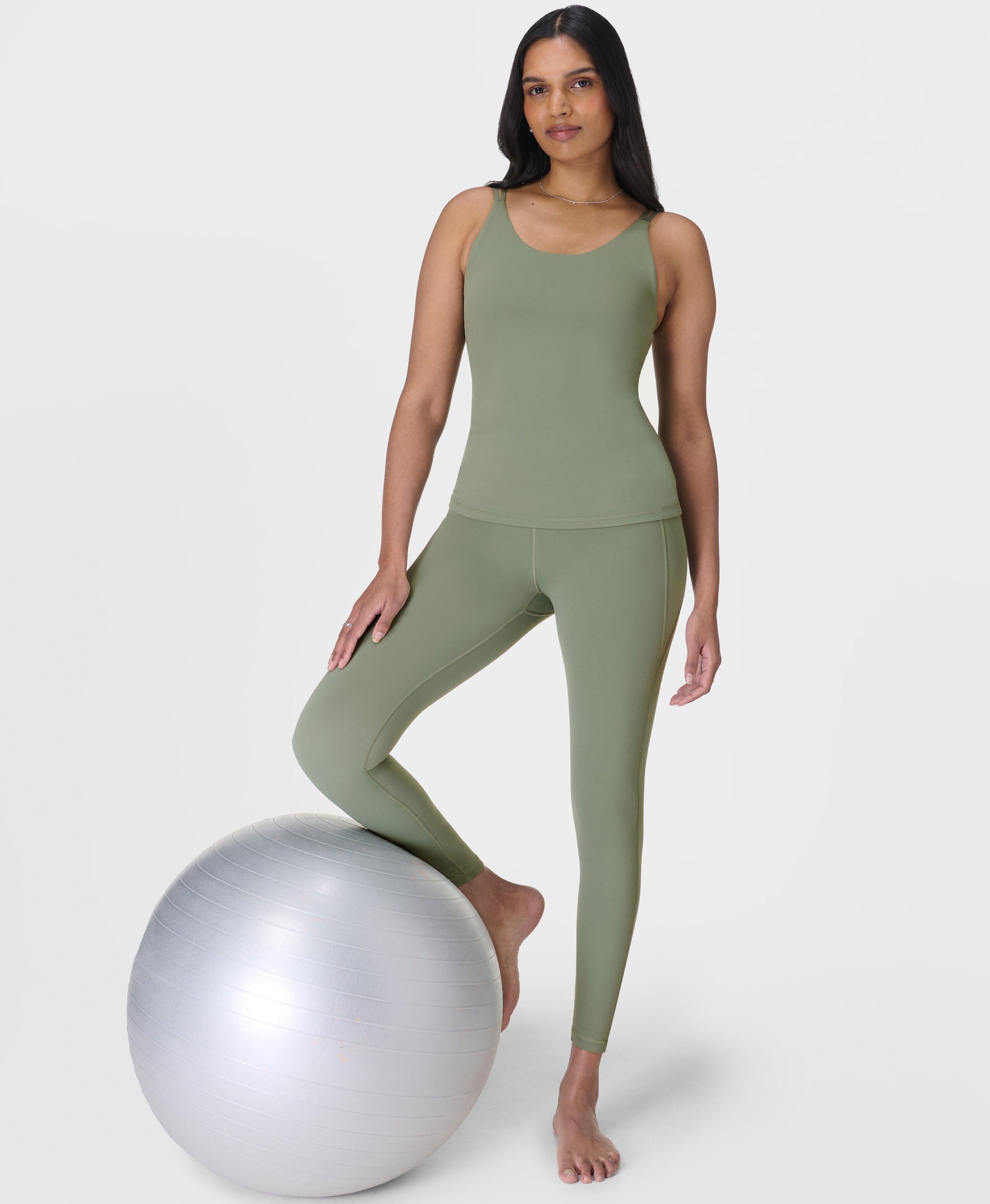 Sweaty Betty Ultimate Studio Leggings, Green, Women's XS