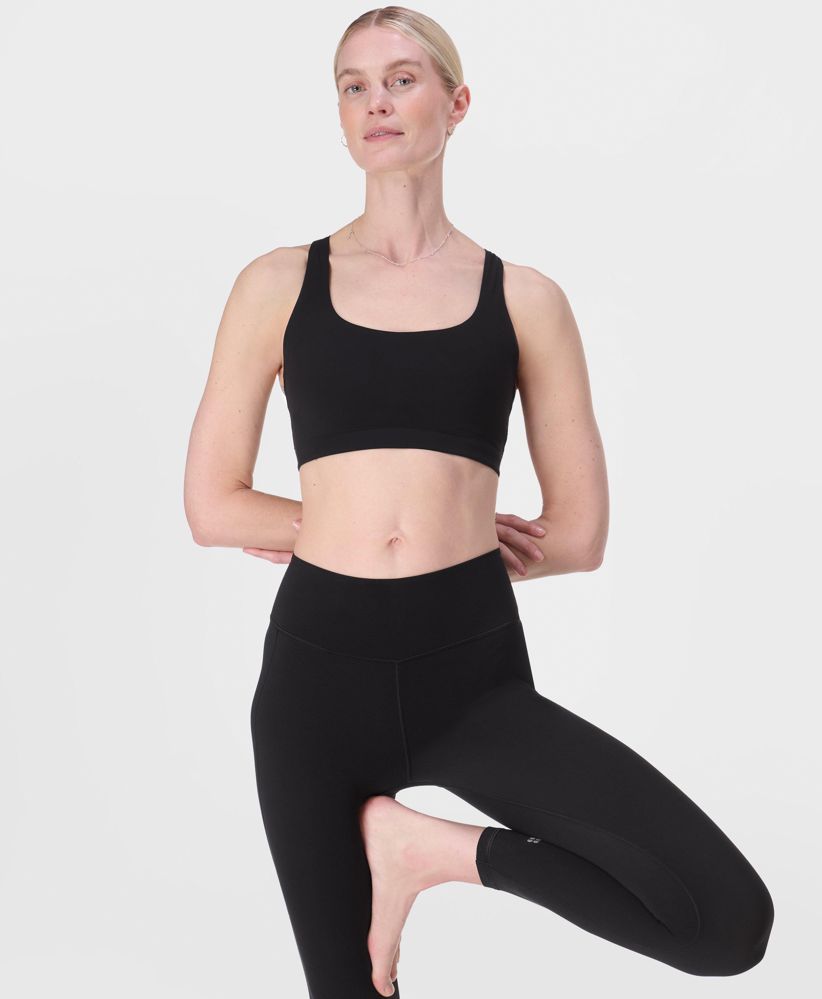 Sweaty Betty Ultimate Studio Racerback Bra, Black, Women's XS