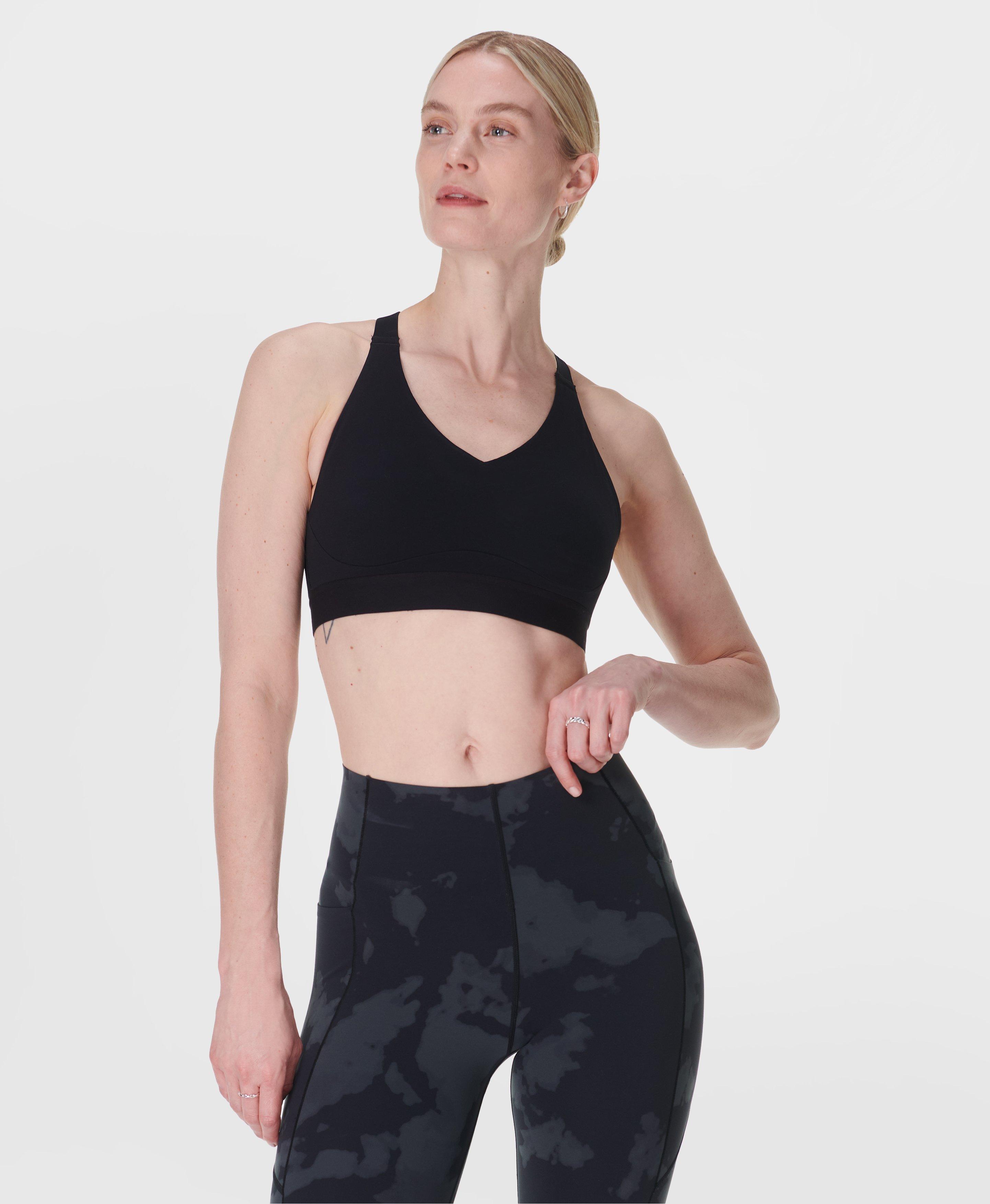 Power Pulse Bra, Black | Sweaty Betty