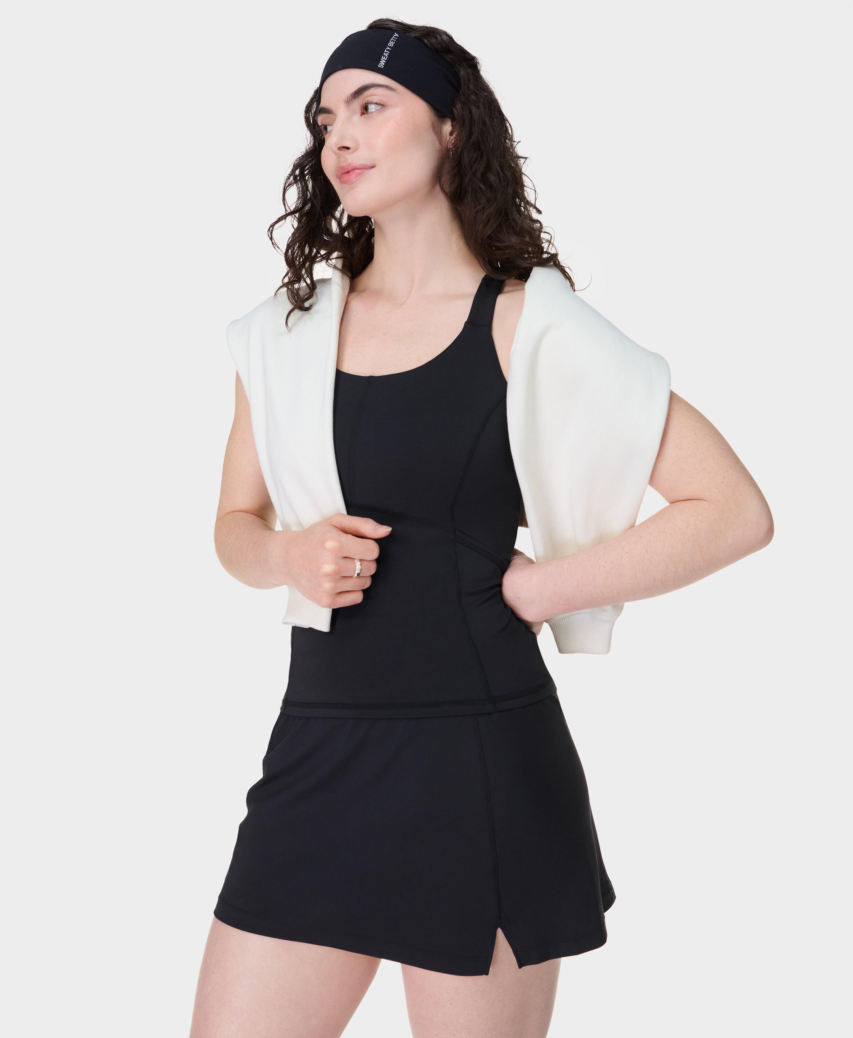 Sweaty Betty All Day Skort, Black, Women's M