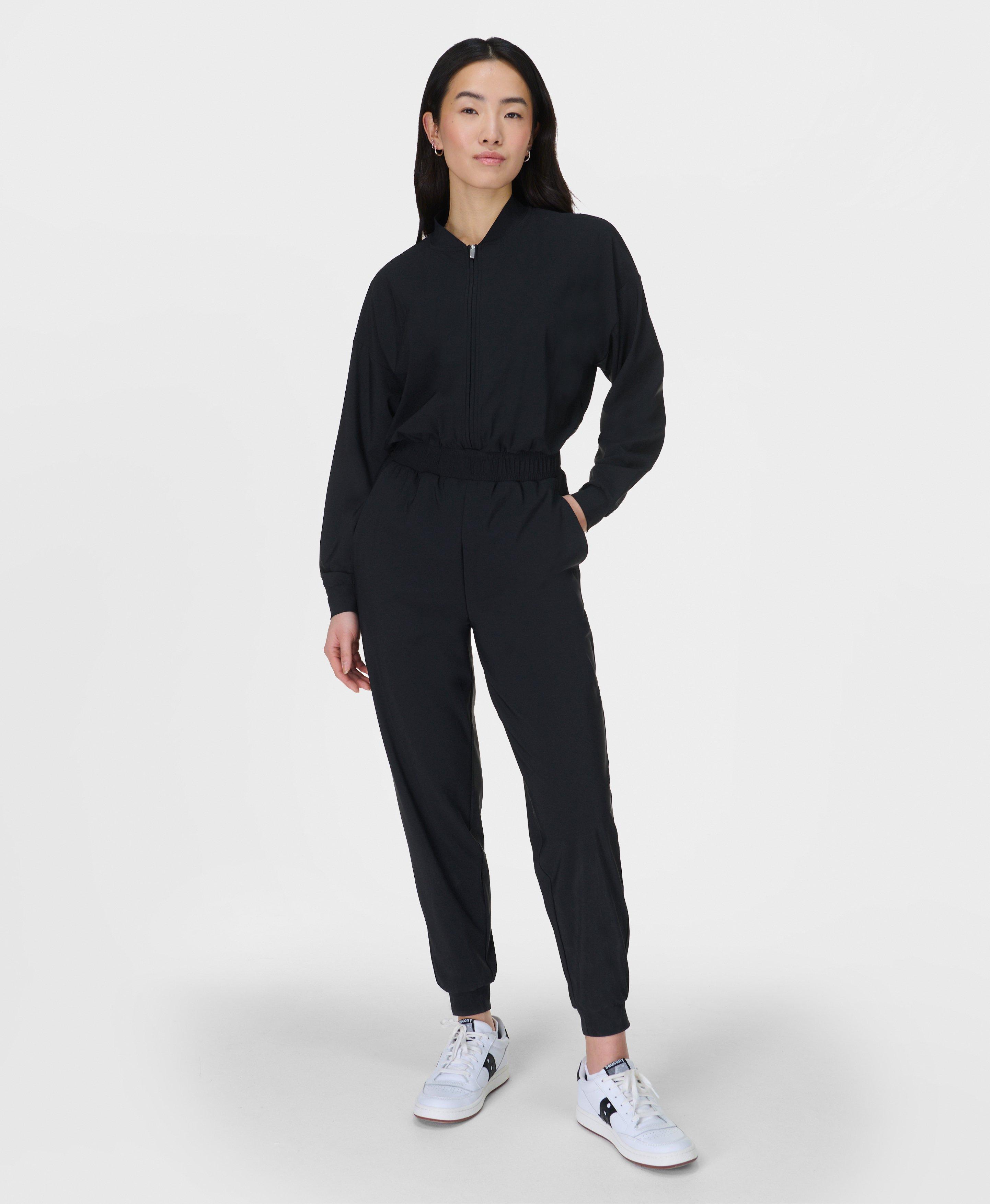 Sweaty Betty Explorer Elevated Jumpsuit, Black, Women's M