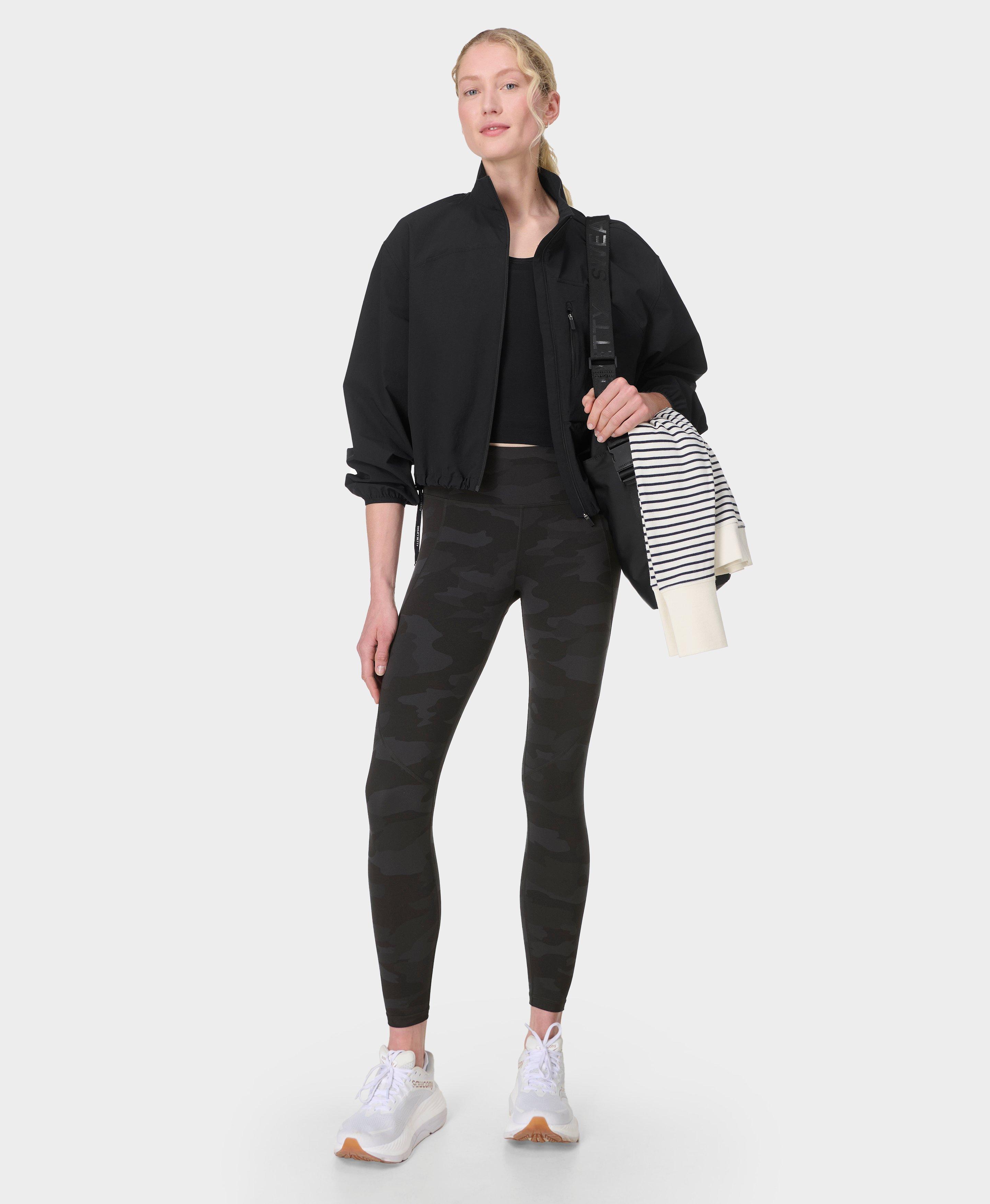 Training Shell Jacket, Black | Sweaty Betty