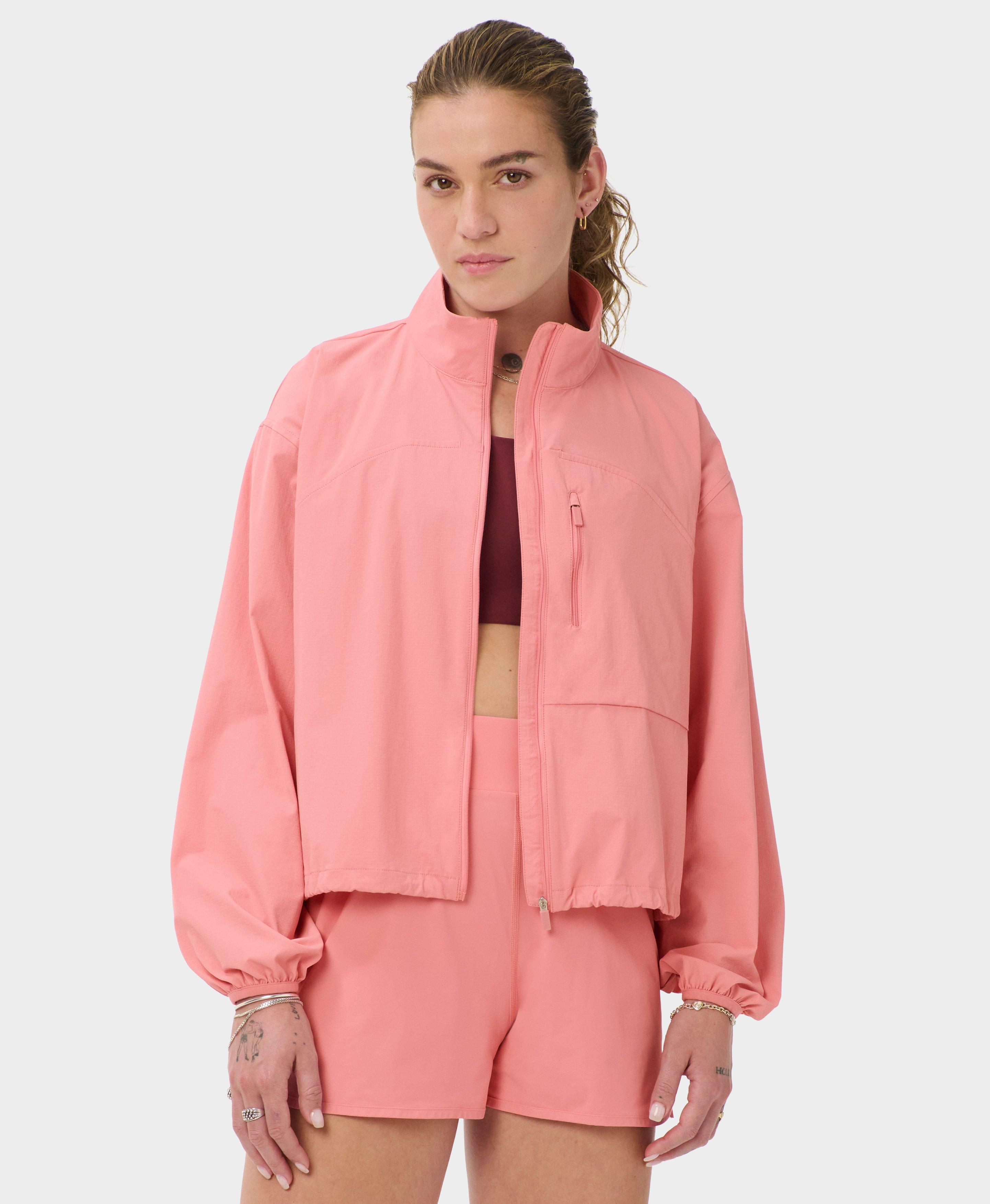 Workout Shell Jacket - Melrose Pink | Women's Jackets + Coats