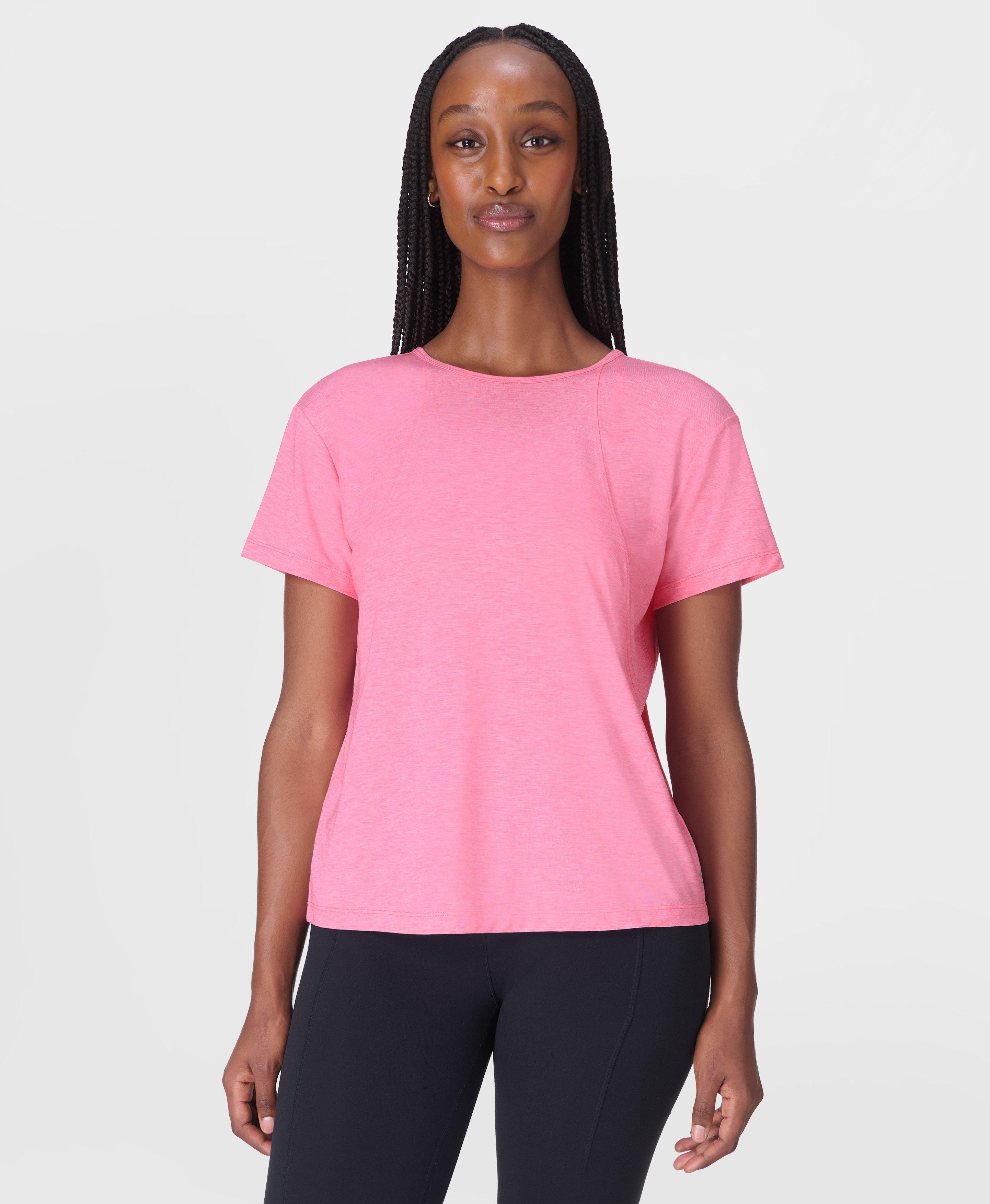 Sweaty Betty Soft Flow Studio Strappy Back Boxy Tee | King's Cross