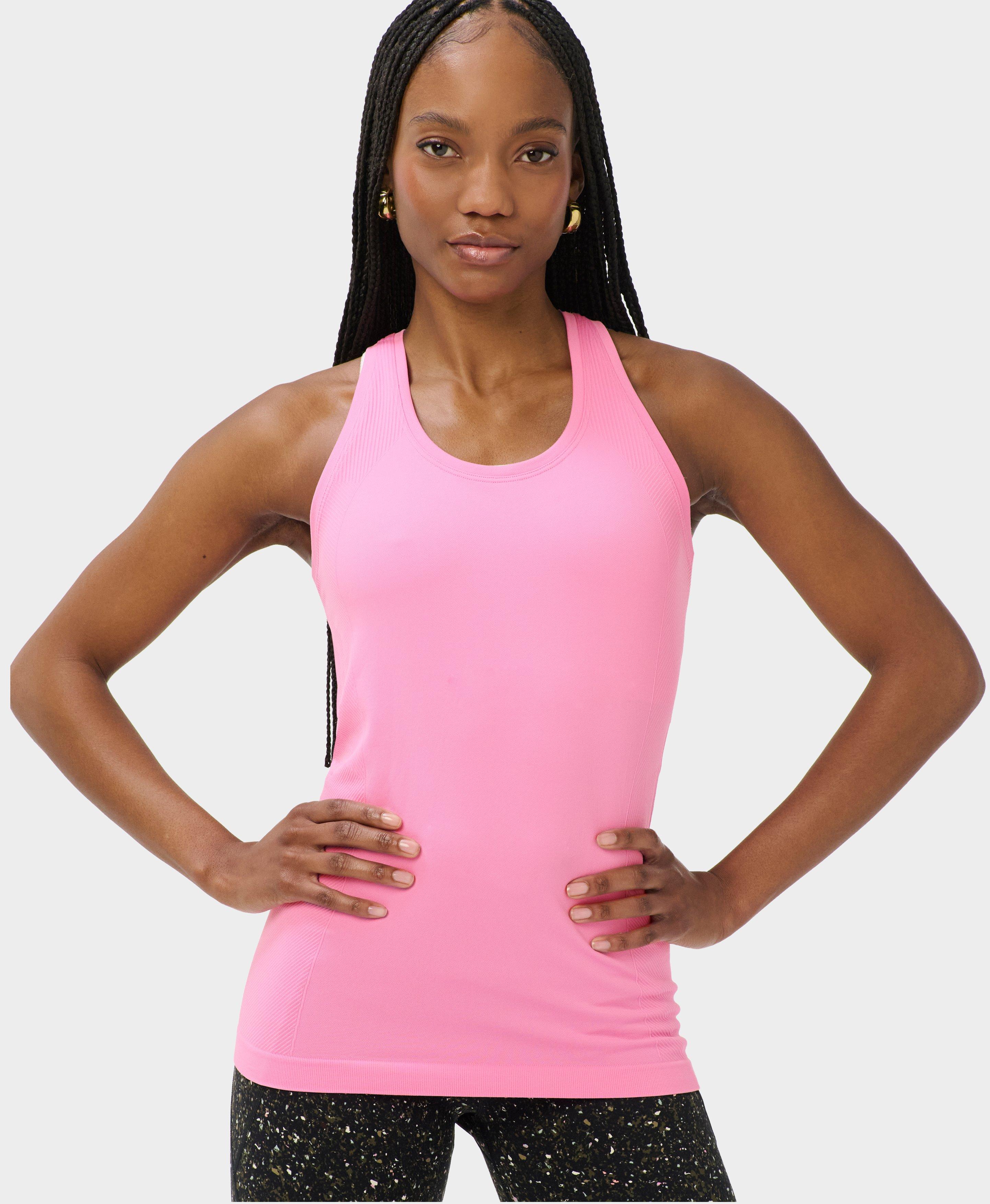 Ice Silk Workout Tops For Women Quick Dry Muscle Gym Running Shirts Sleeveless Flowy Yoga Tank