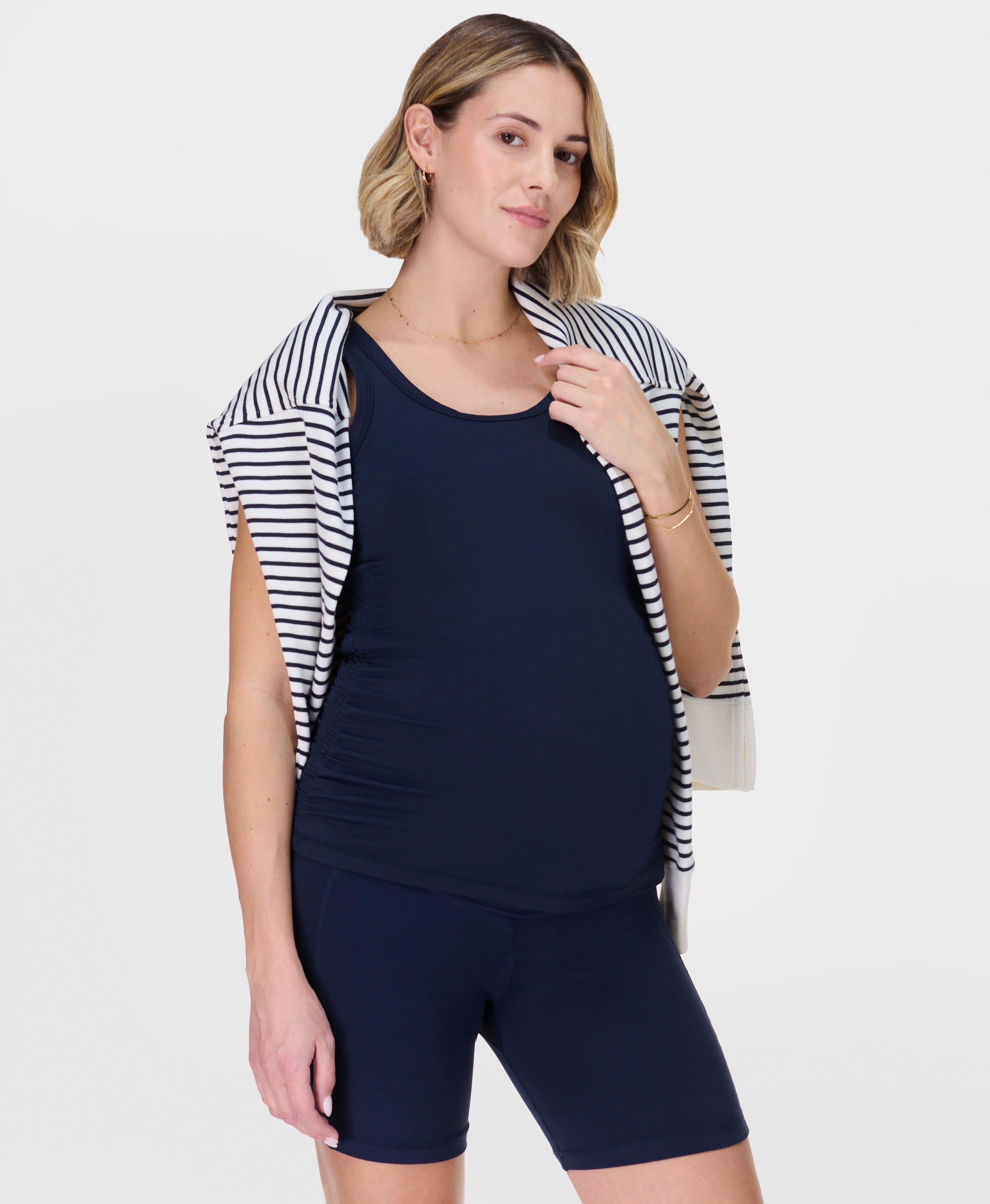 Sweaty Betty All Day 6" Maternity Short, Blue, Women's XS