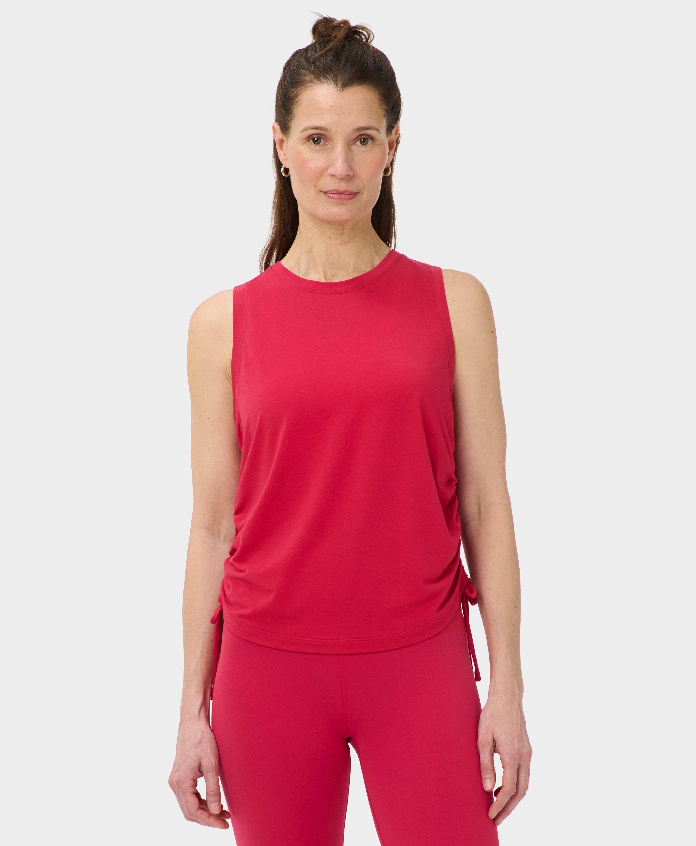 Sweaty Betty Soft Flow Studio Ruched Vest | King's Cross