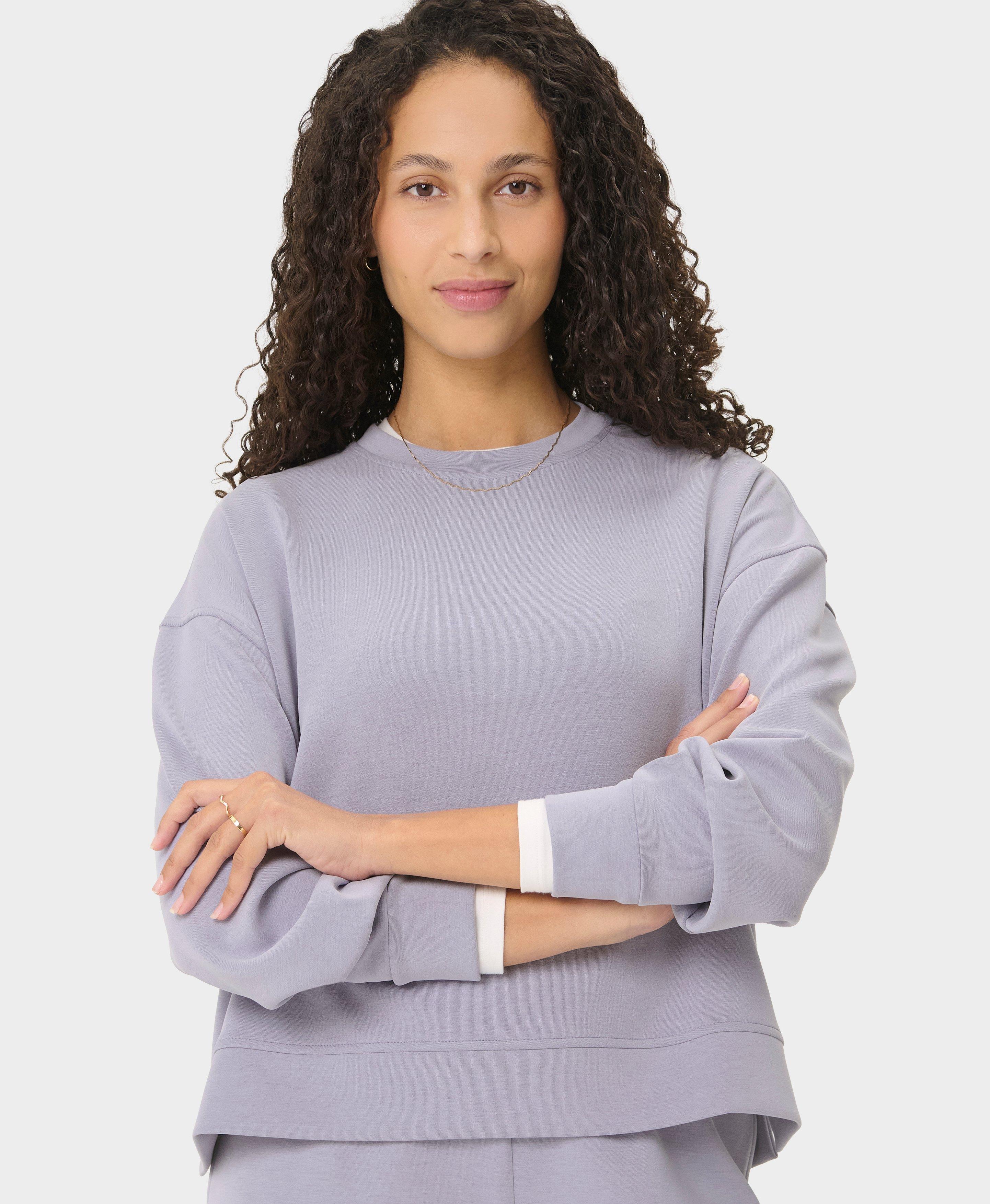 Sand Wash CloudWeight Sweatshirt - Stellar Purple | Women's