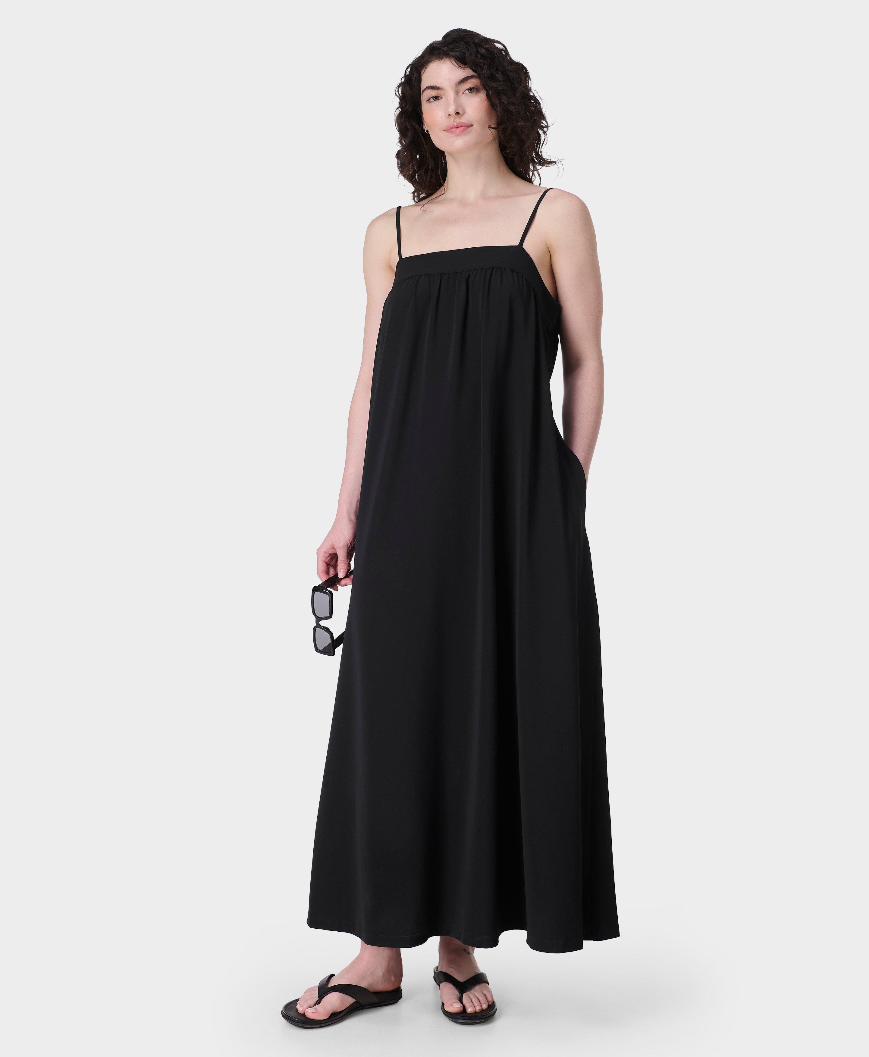 Sweaty Betty Explorer Summer Dress, Black, Women's XXL