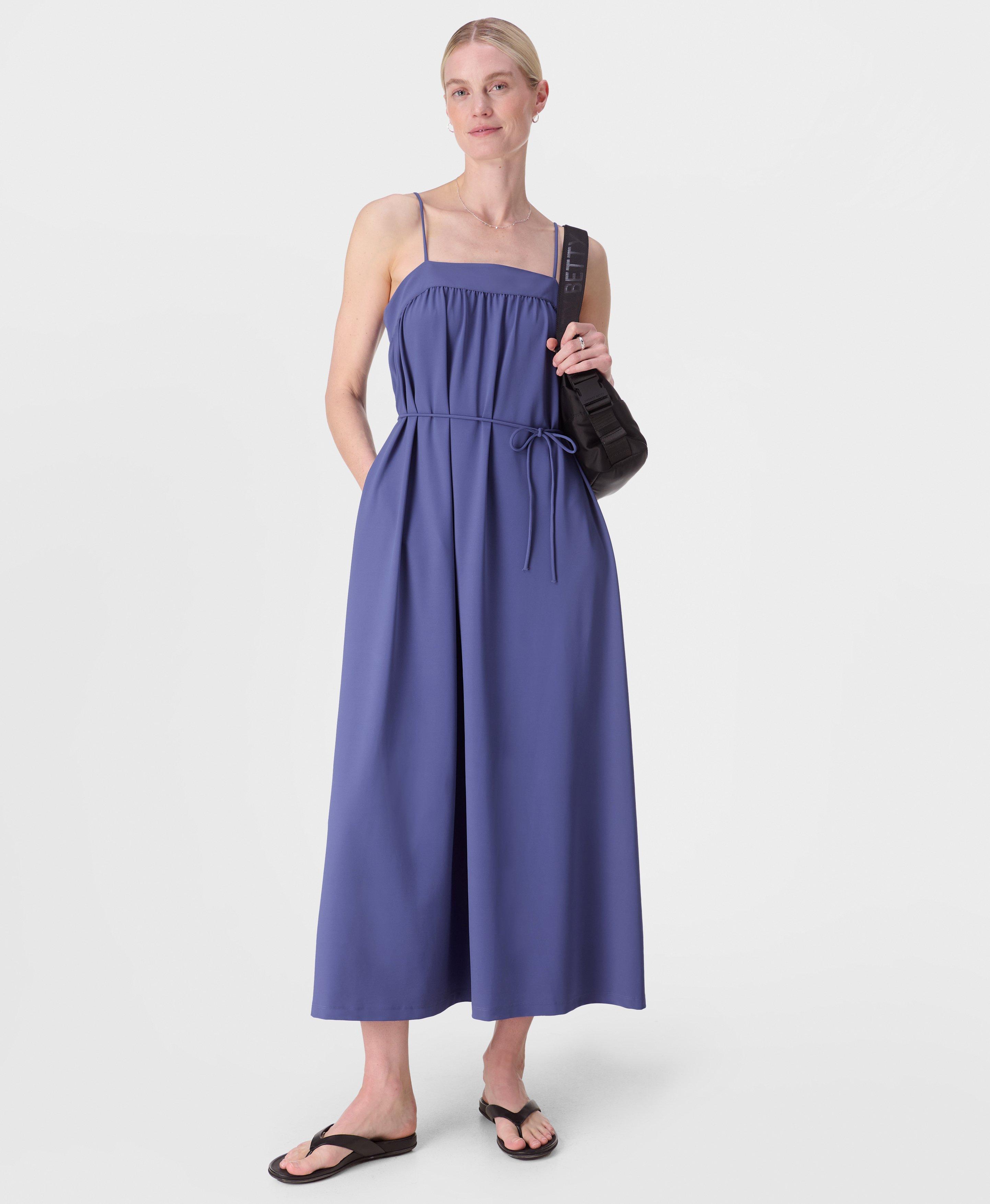 Sweaty Betty Explorer Summer Dress, Blue, Women's L