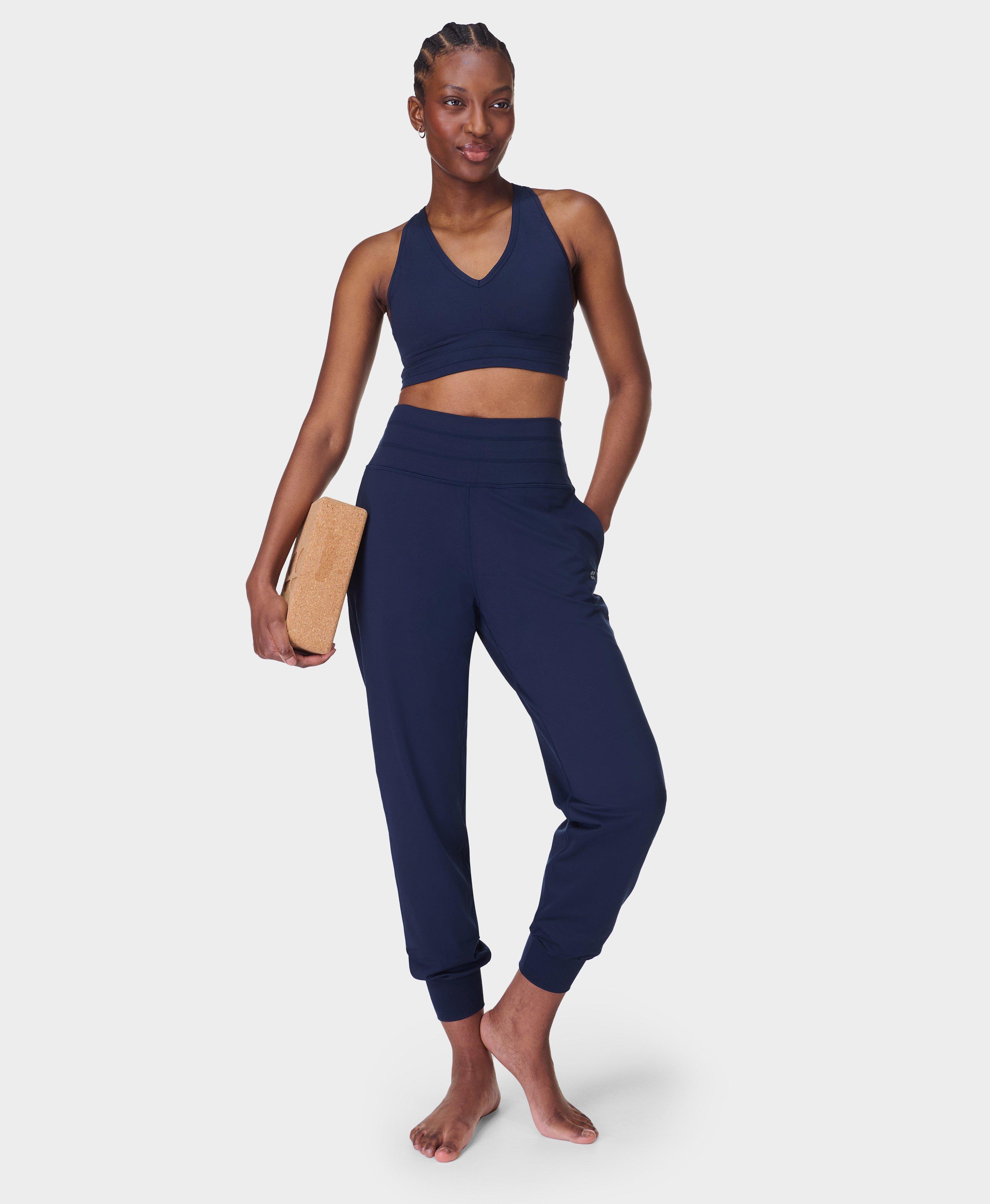 Gaia Performance Yoga Pants - Navy Blue | Women's Pants | Sweaty Betty