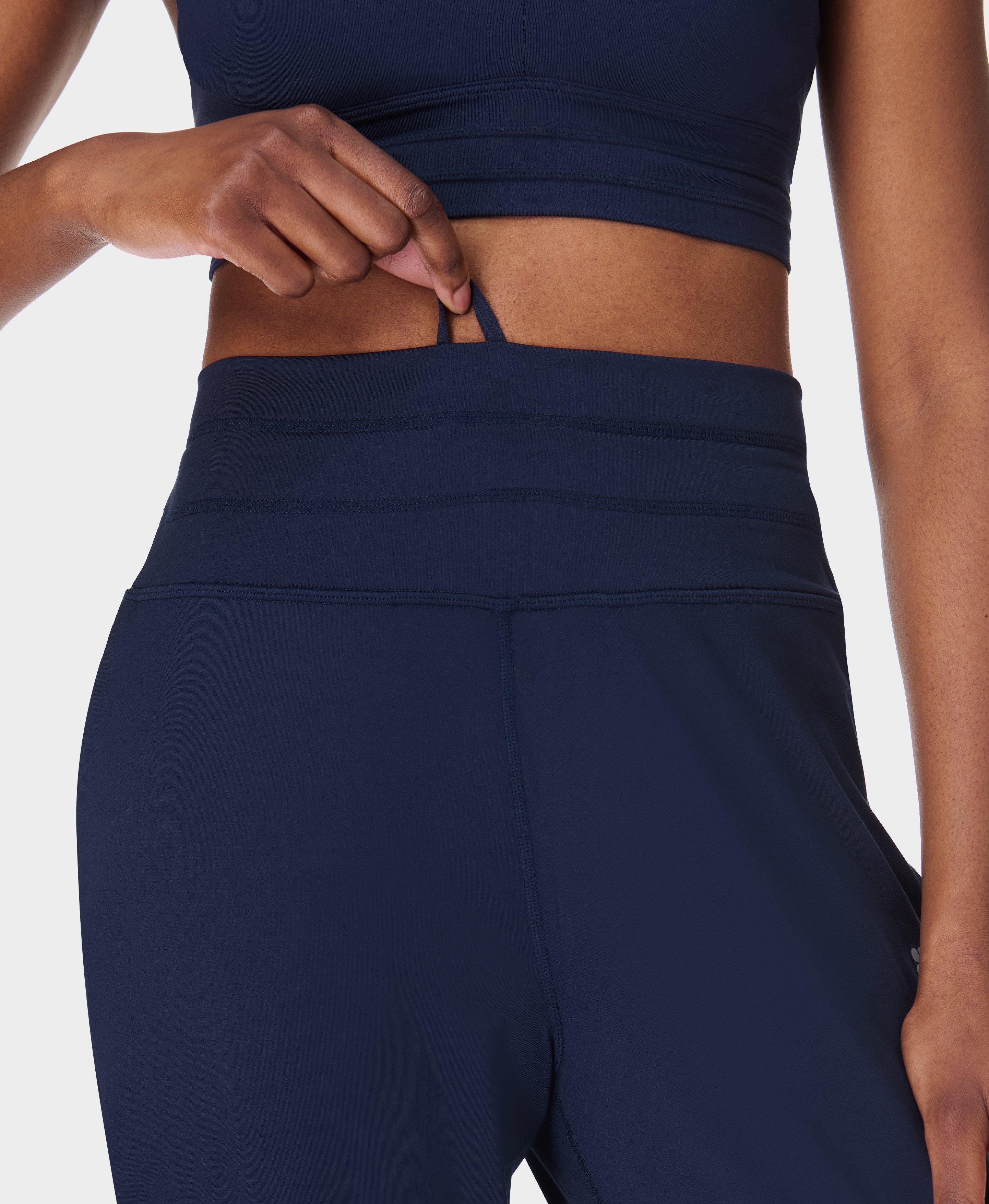 Sweaty Betty Gaia Performance Yoga Pants, Blue, Women's L