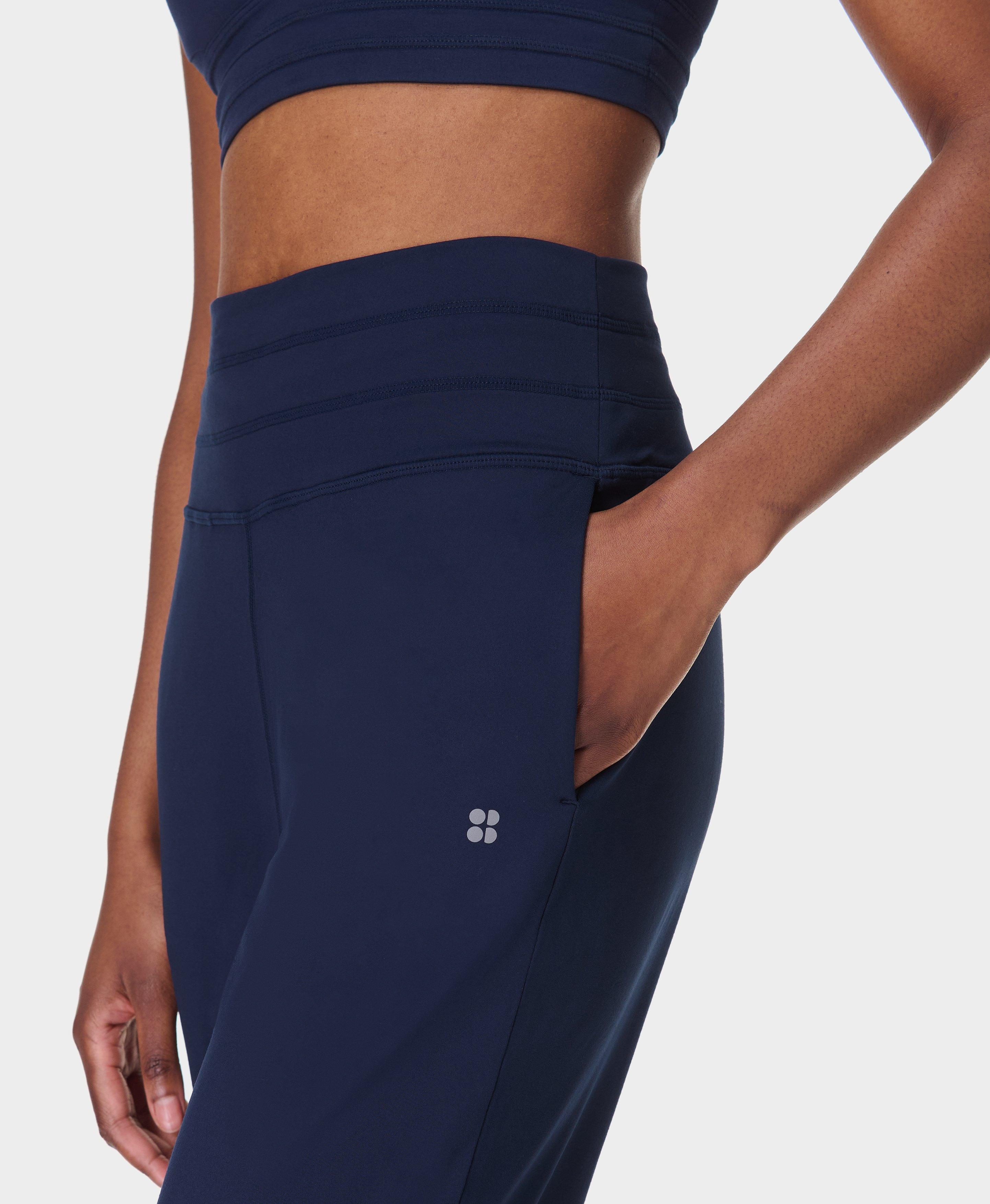 Gaia Performance Yoga Pants - Navy Blue | Women's Pants | Sweaty Betty