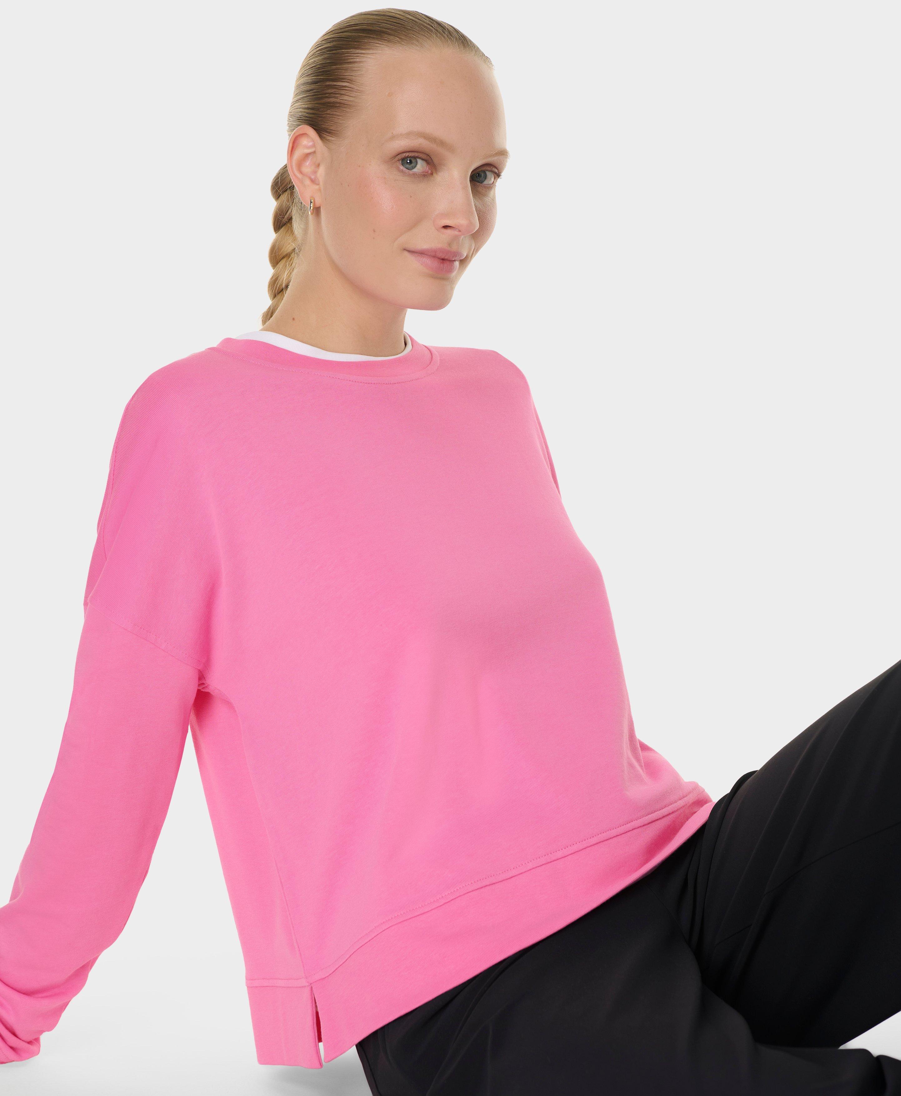XSIDE Sweat-shirt Oversize à Col Rond pour Femmes -W5MT51Z8-ZEL - LC XSIDE Sweat-shirt Oversize à Col Rond pour Femmes -W5MT51Z8-ZEL - LC