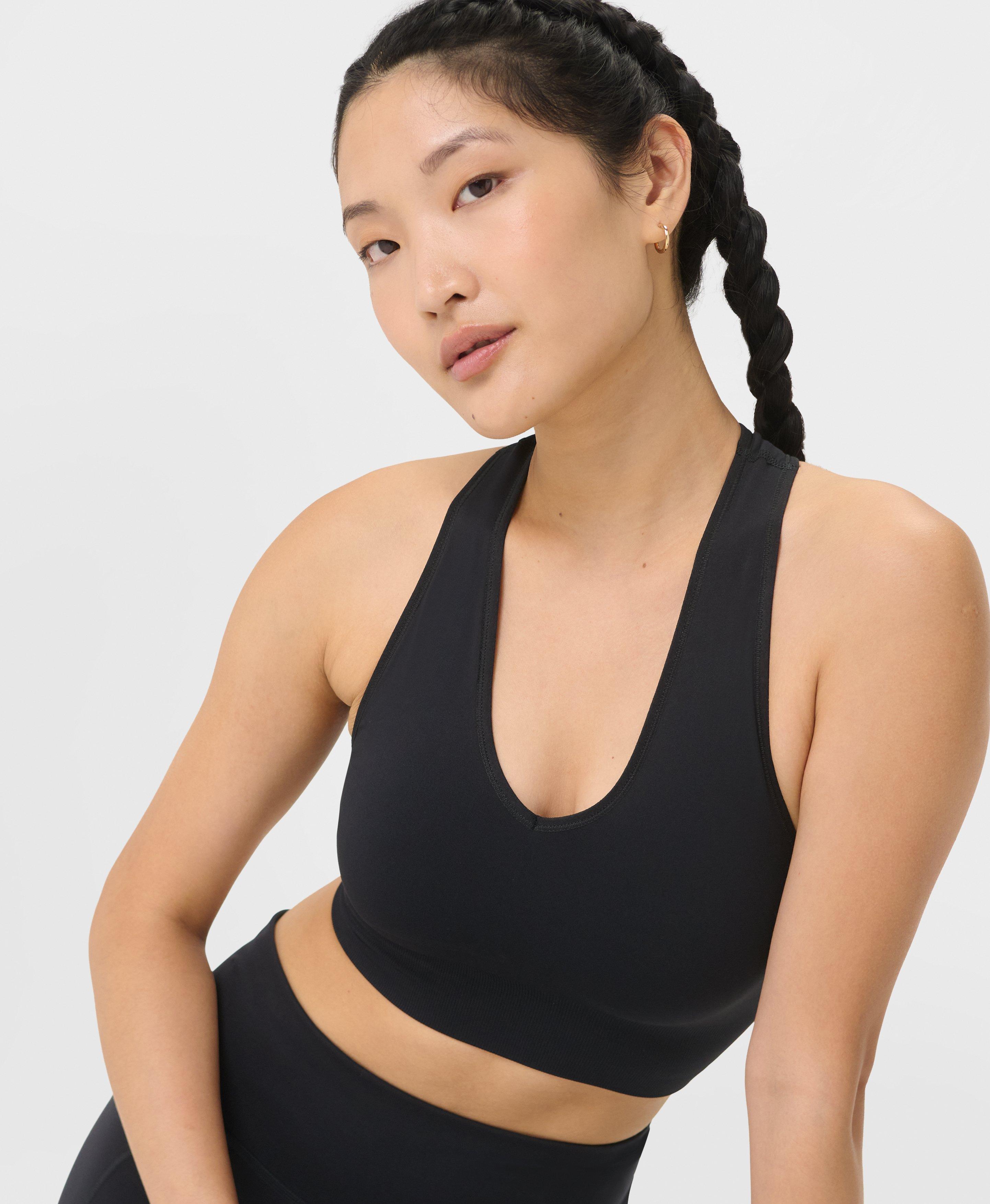 Sweaty Betty Stamina Soft Touch Voop Bra, Black, Women's L
