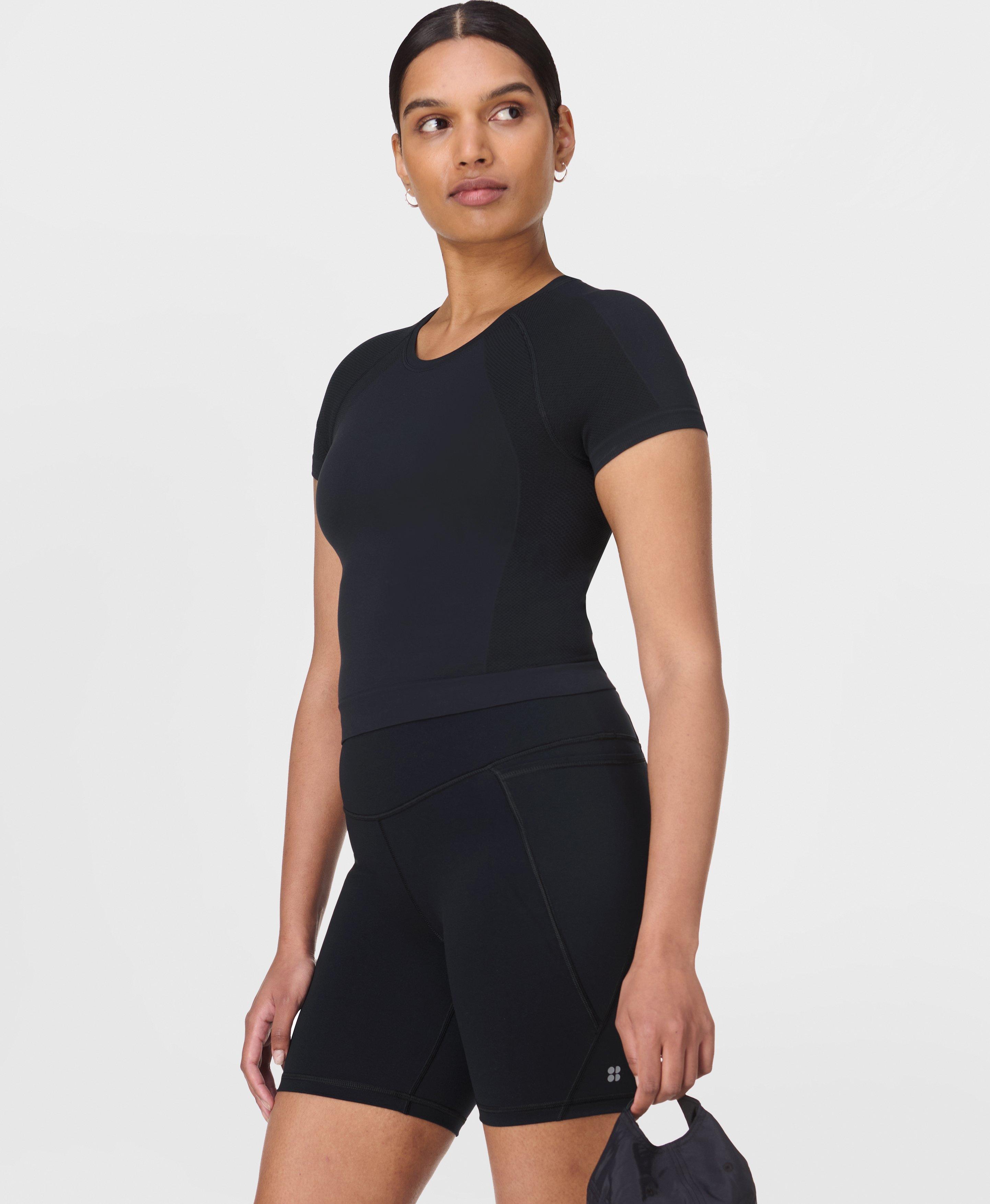 Sweaty Betty Power 6" Leak Protect Shorts, Black, Women's S