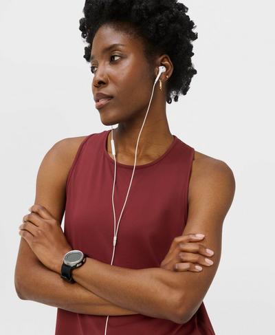 Runner's High Tank, Merlot Red | Sweaty Betty