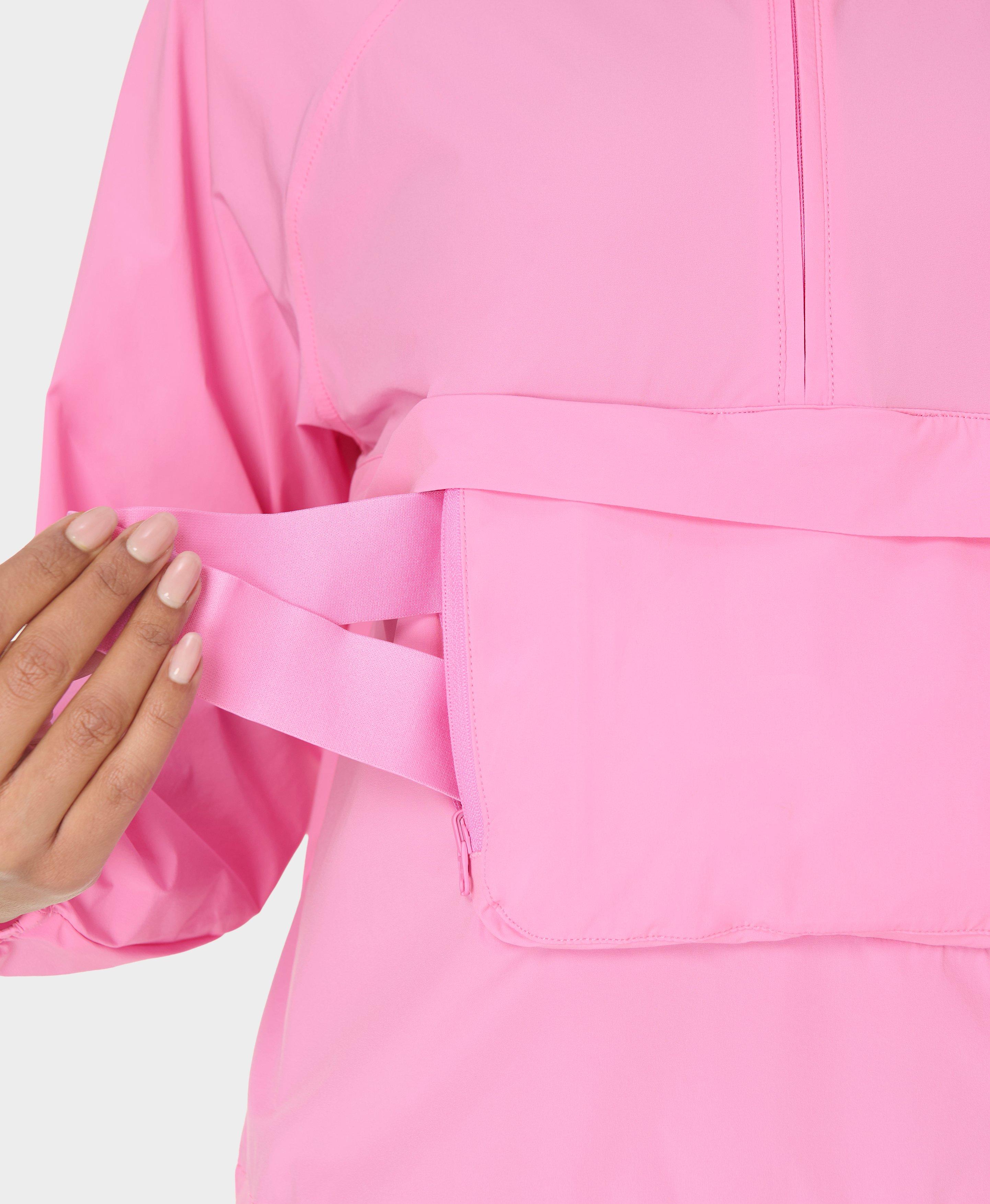 Runner's High Packaway Jacket - Guava Pink | Women's Jackets +