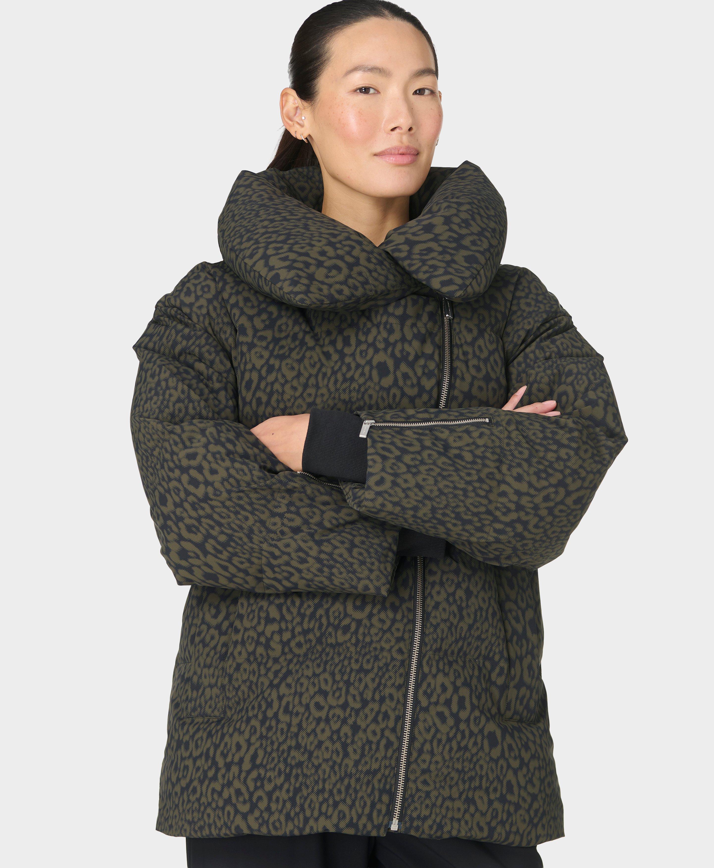 Sweaty Betty Nimbus Cloud Short Puffer, Green, Women's XS