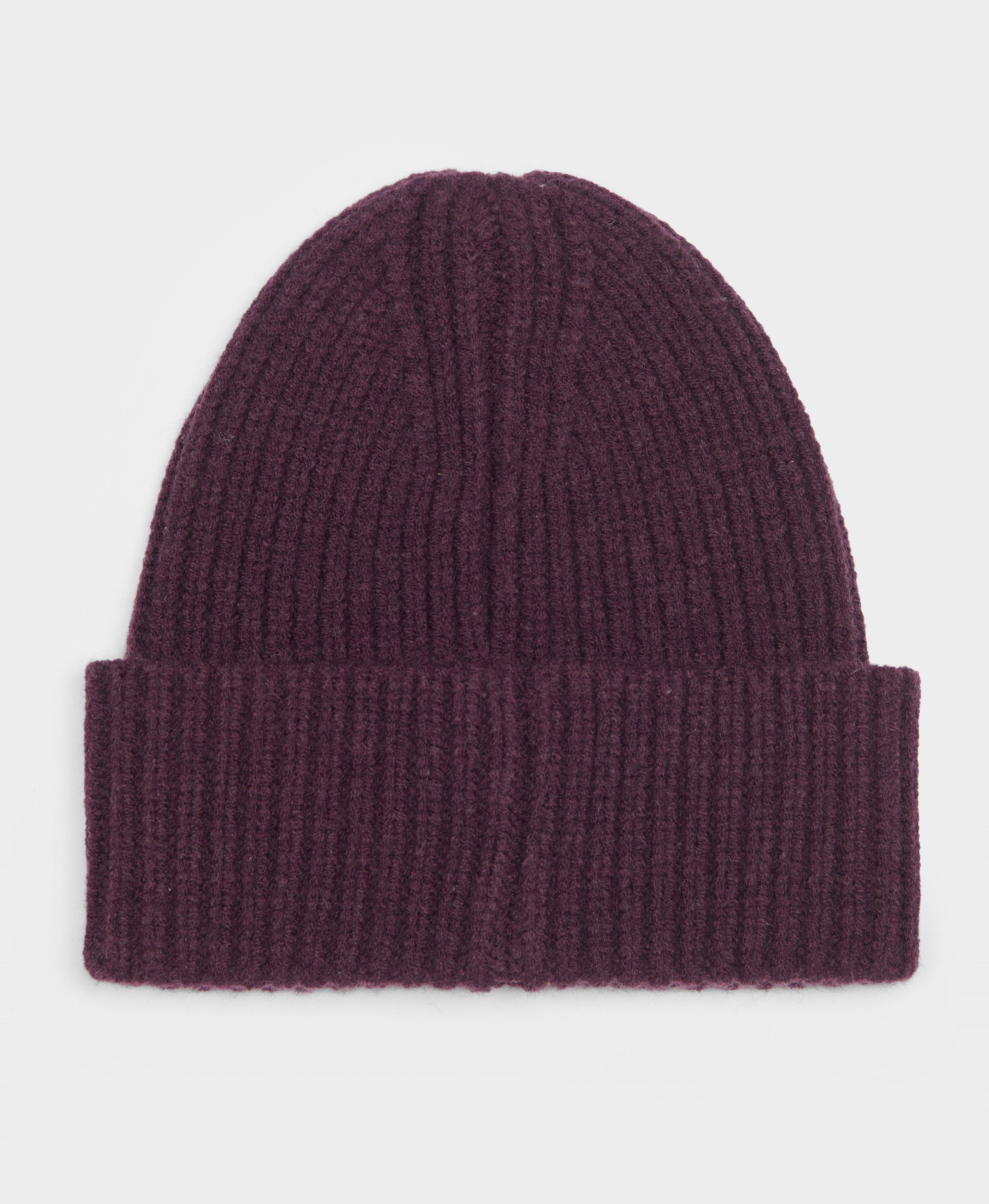 Soft Cloud Knitted Beanie - Neptune Purple | Sweaty Betty