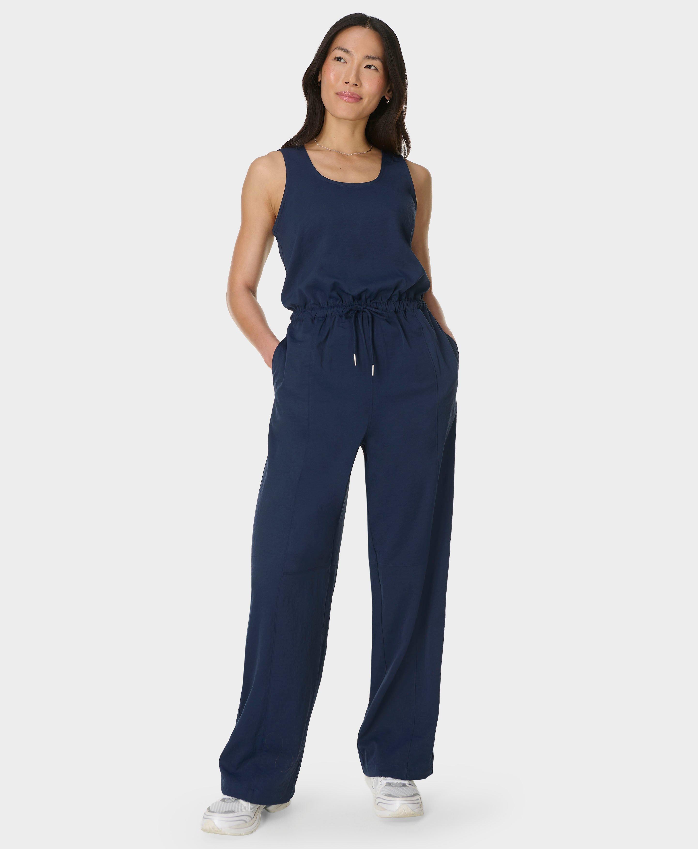 Quinn Jumpsuit - Navy Blue | Women's Dresses and Jumpsuits
