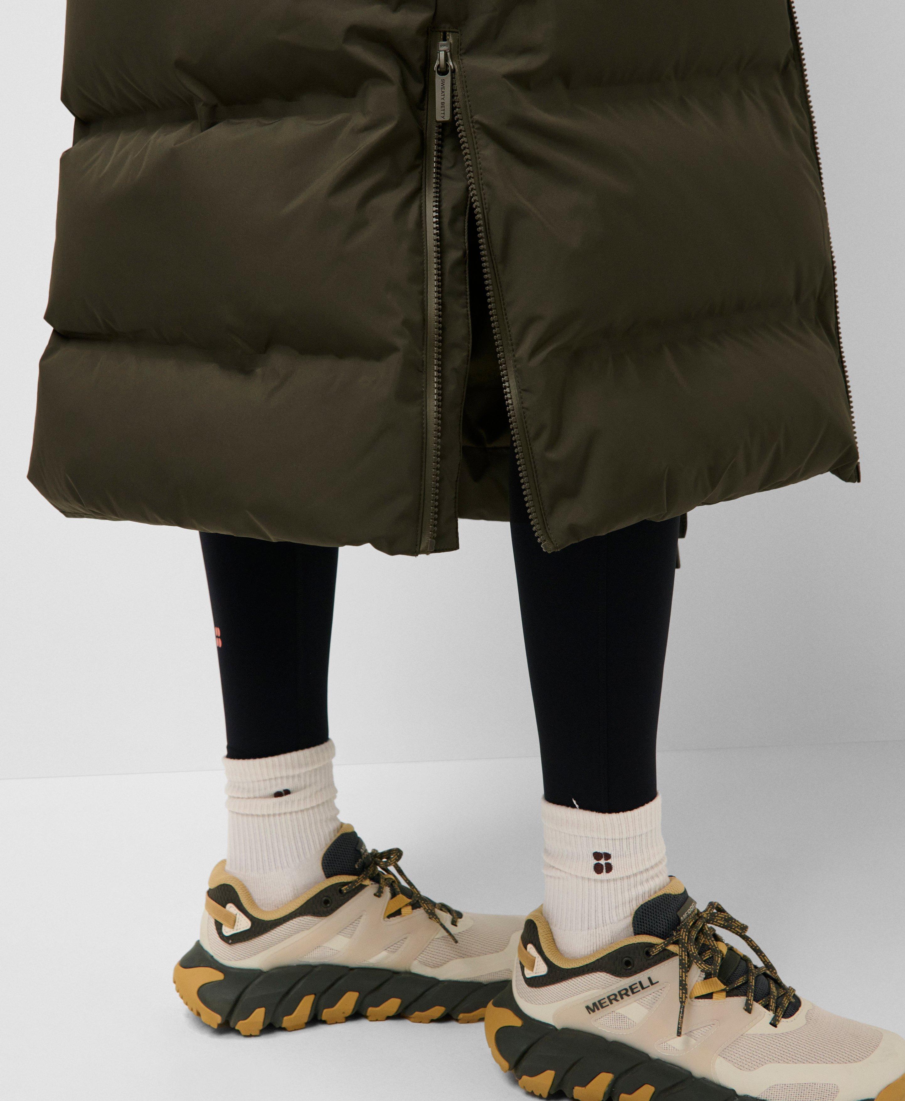 Nimbus Longline Waterproof Puffer - Nori Green | Women's Jackets +